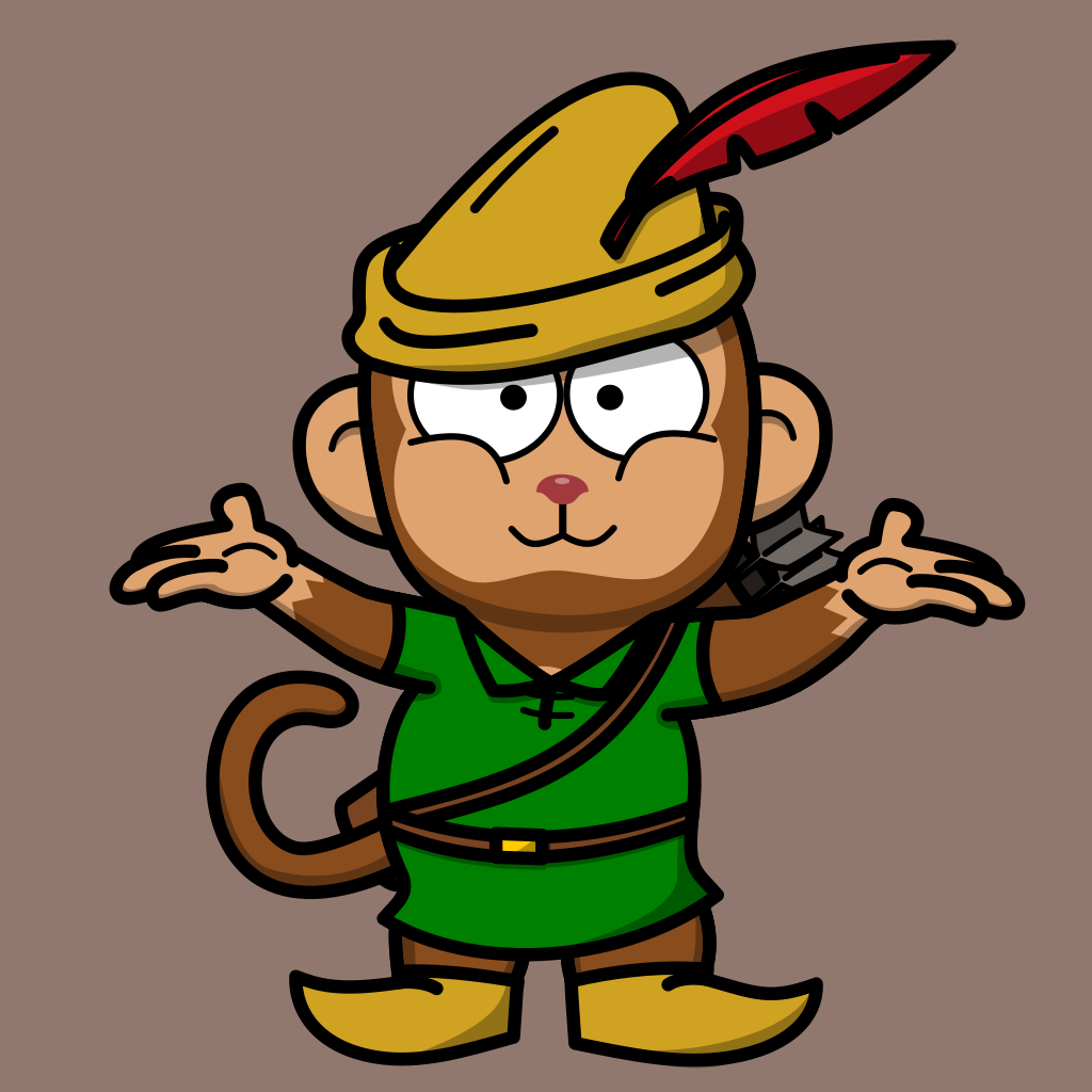 Fantasy Space Monkey #345 NFT on Algorand