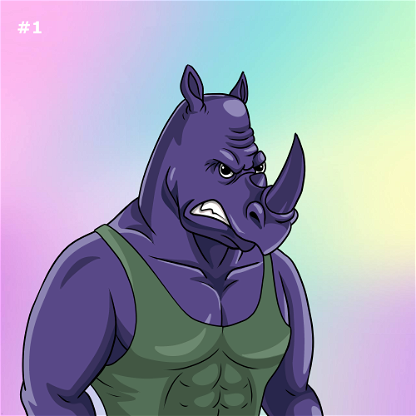 Rowdy Rhino #001