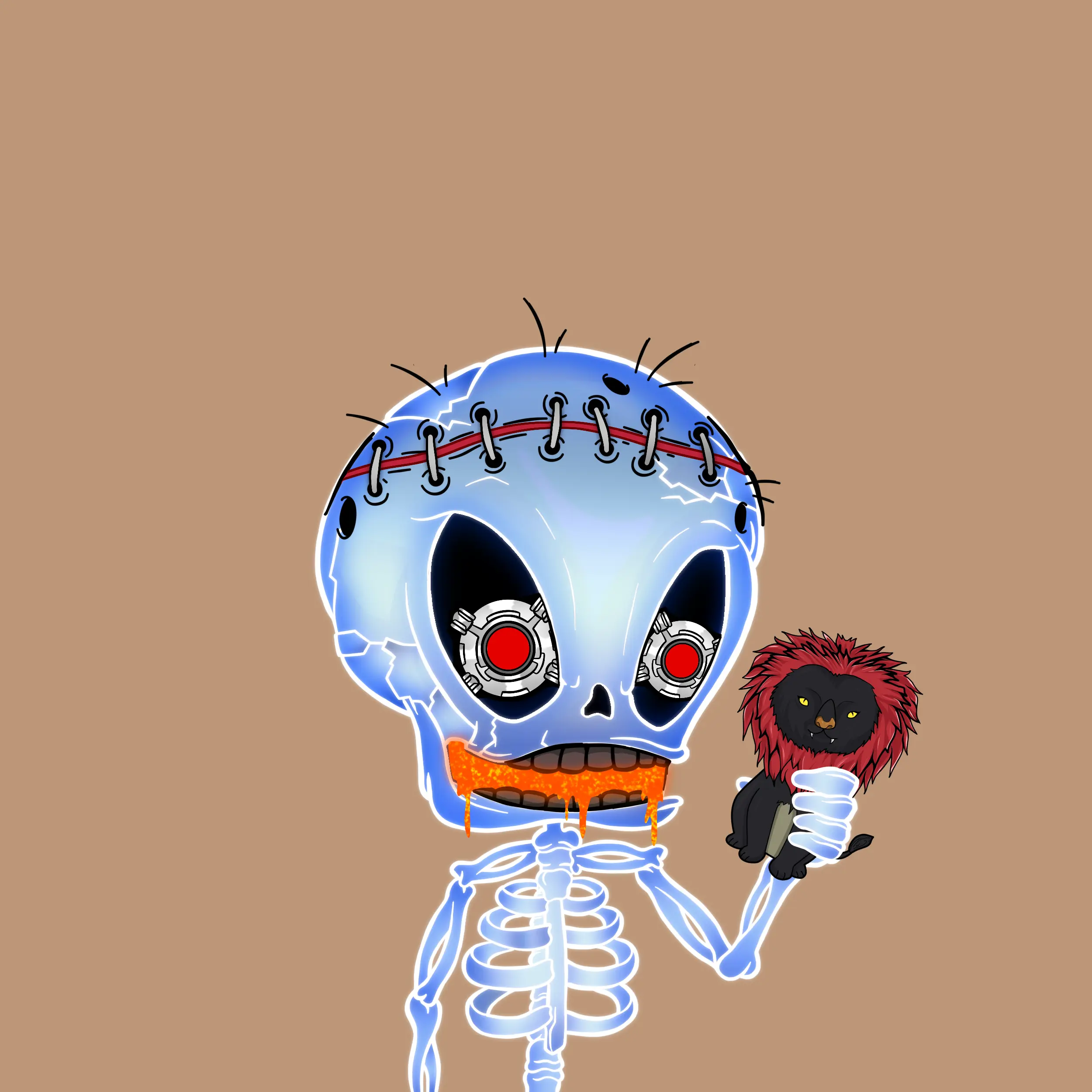 BoneBuddies #1594 NFT on Algorand