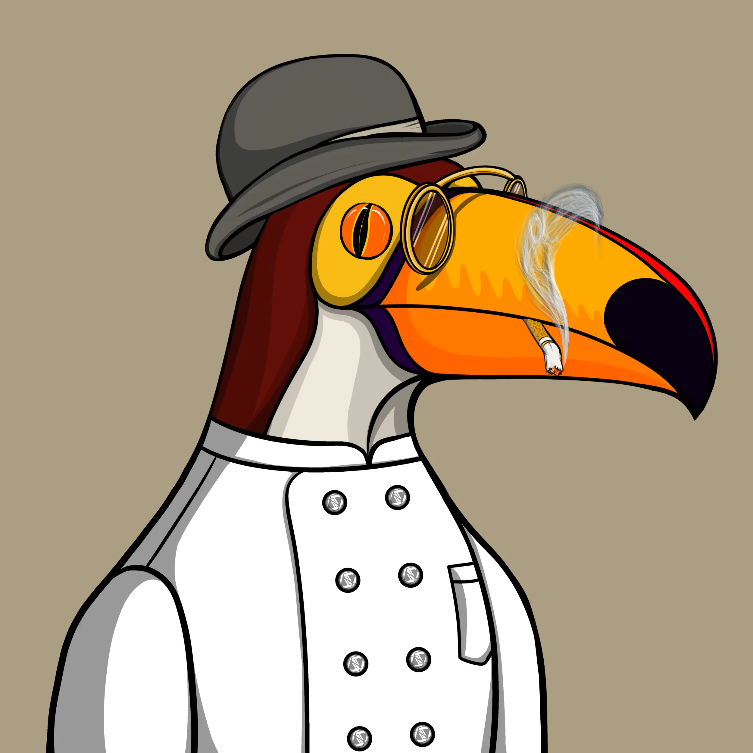 Tucan Tribe #3496 NFT on Algorand