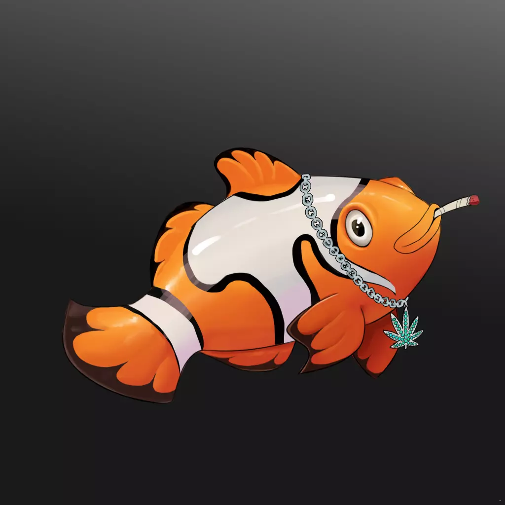 Clown Fish #410 NFT on Algorand