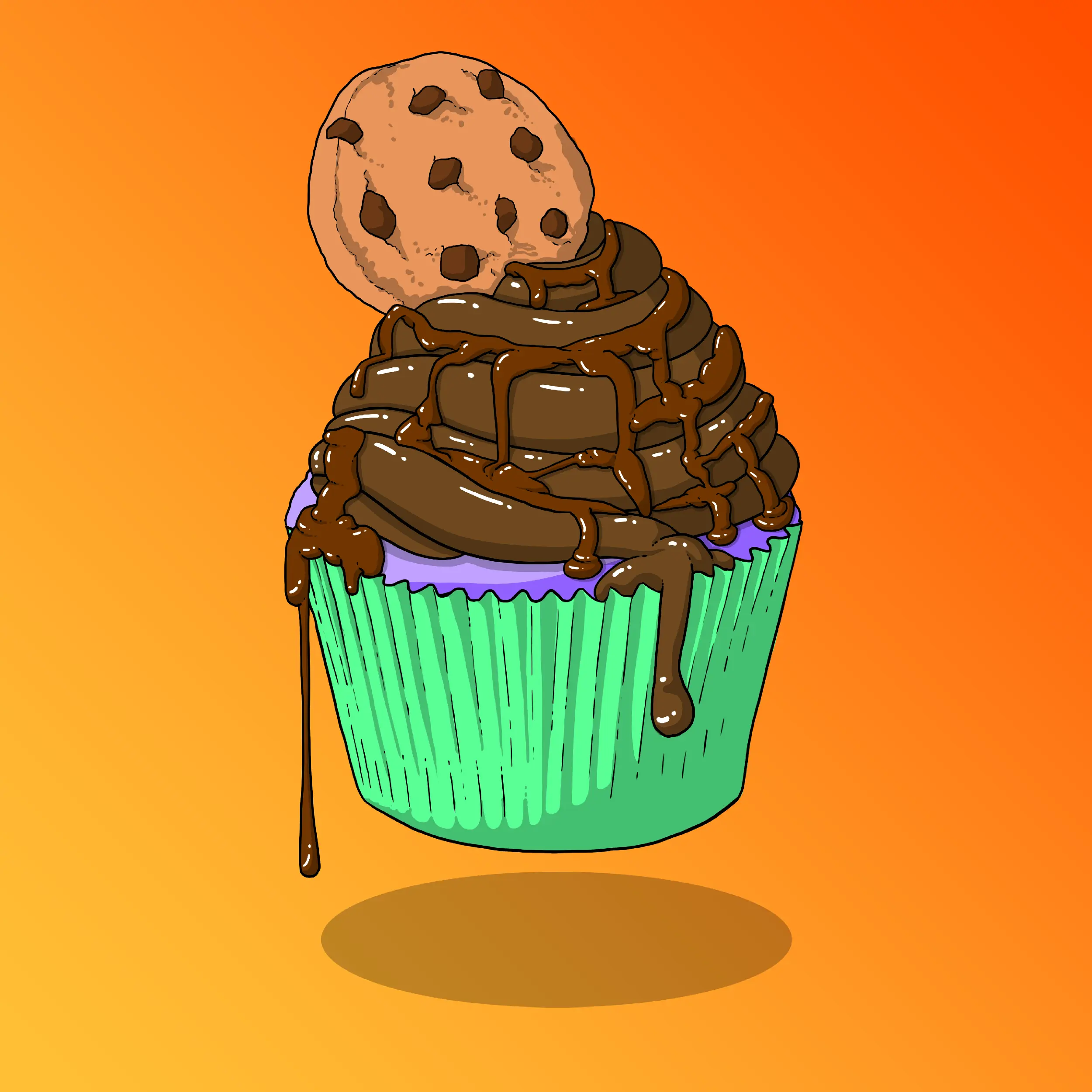 Cupcakes #18 NFT on Algorand