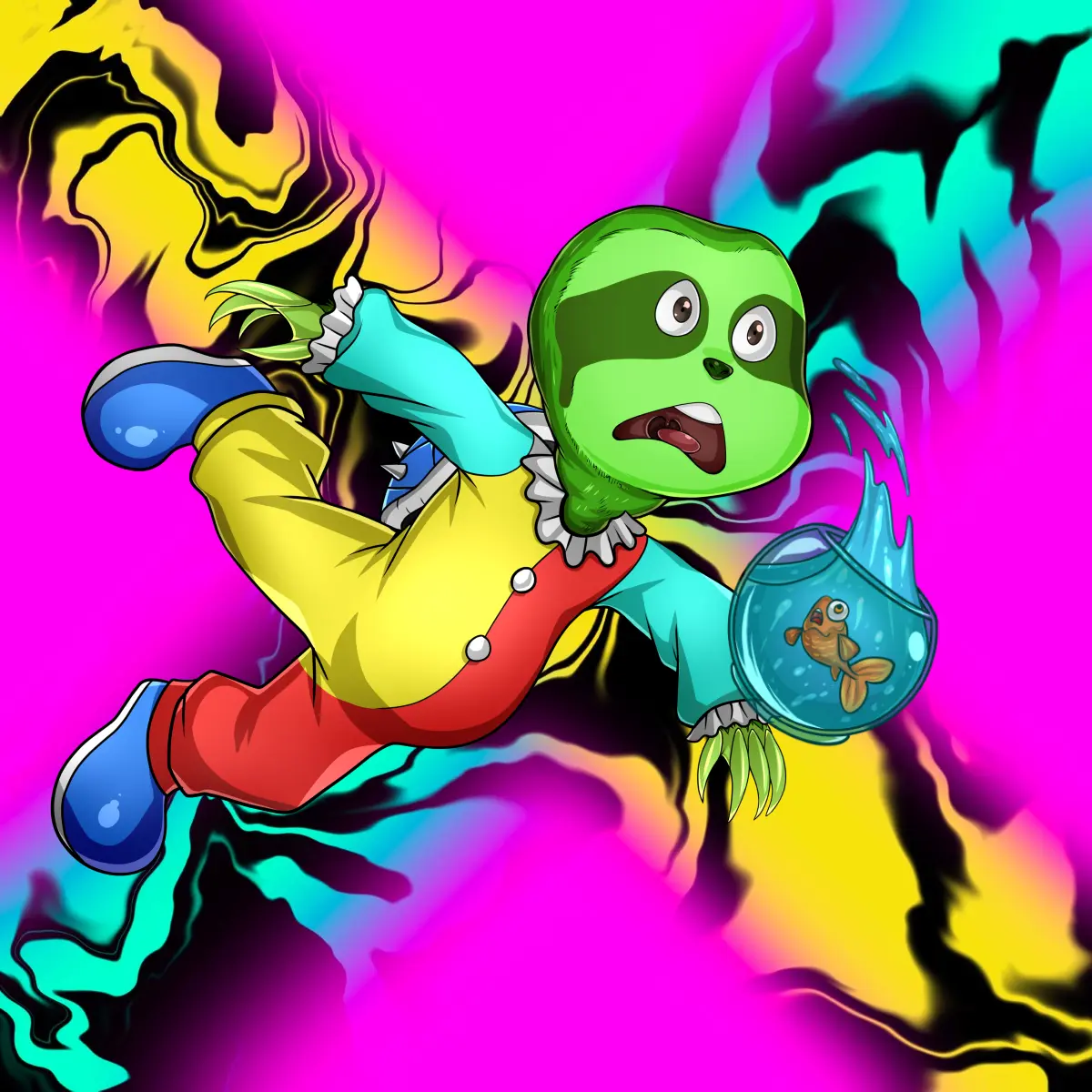 Rug Friends  #3524 NFT on Algorand