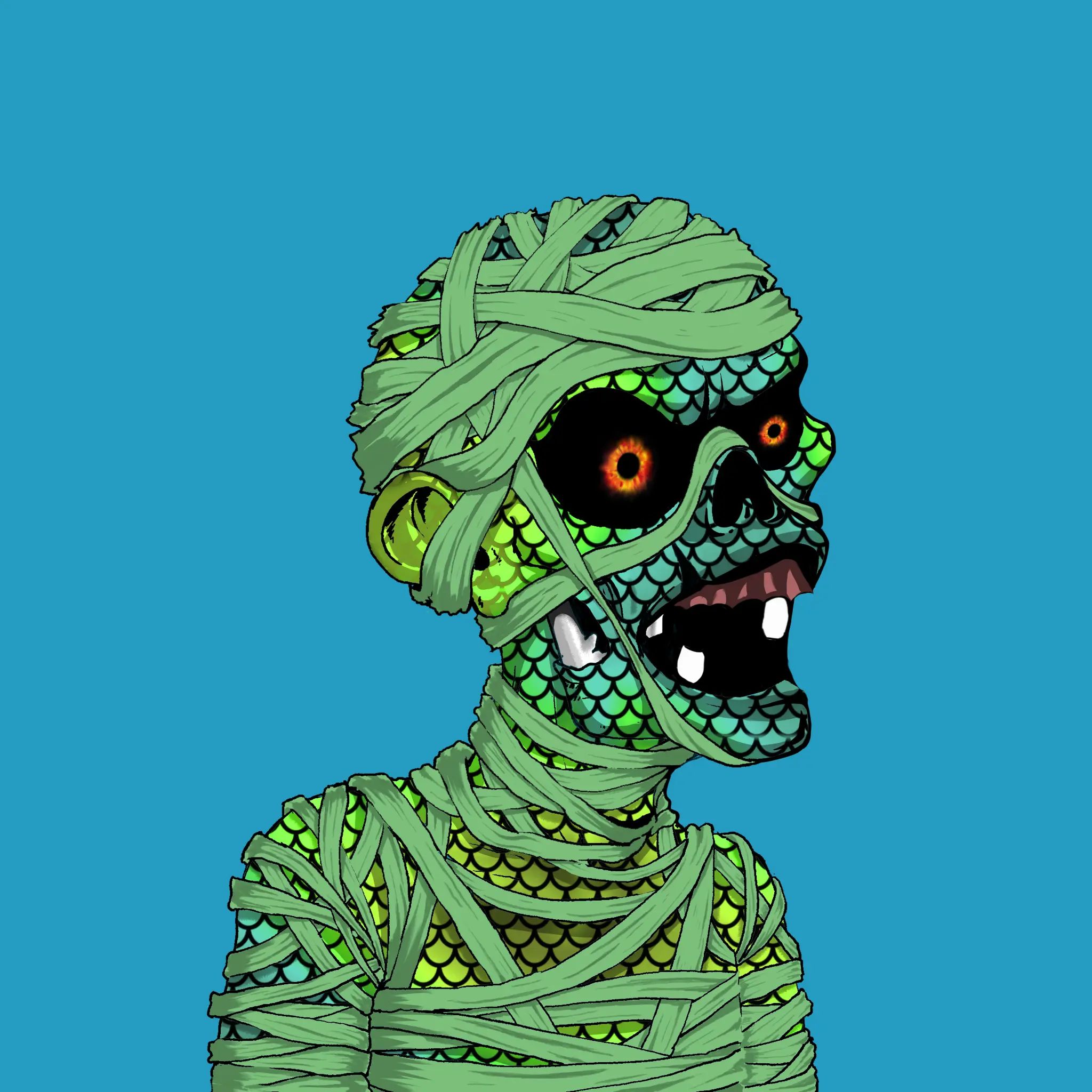 Algo Mummy #1786 NFT on Algorand