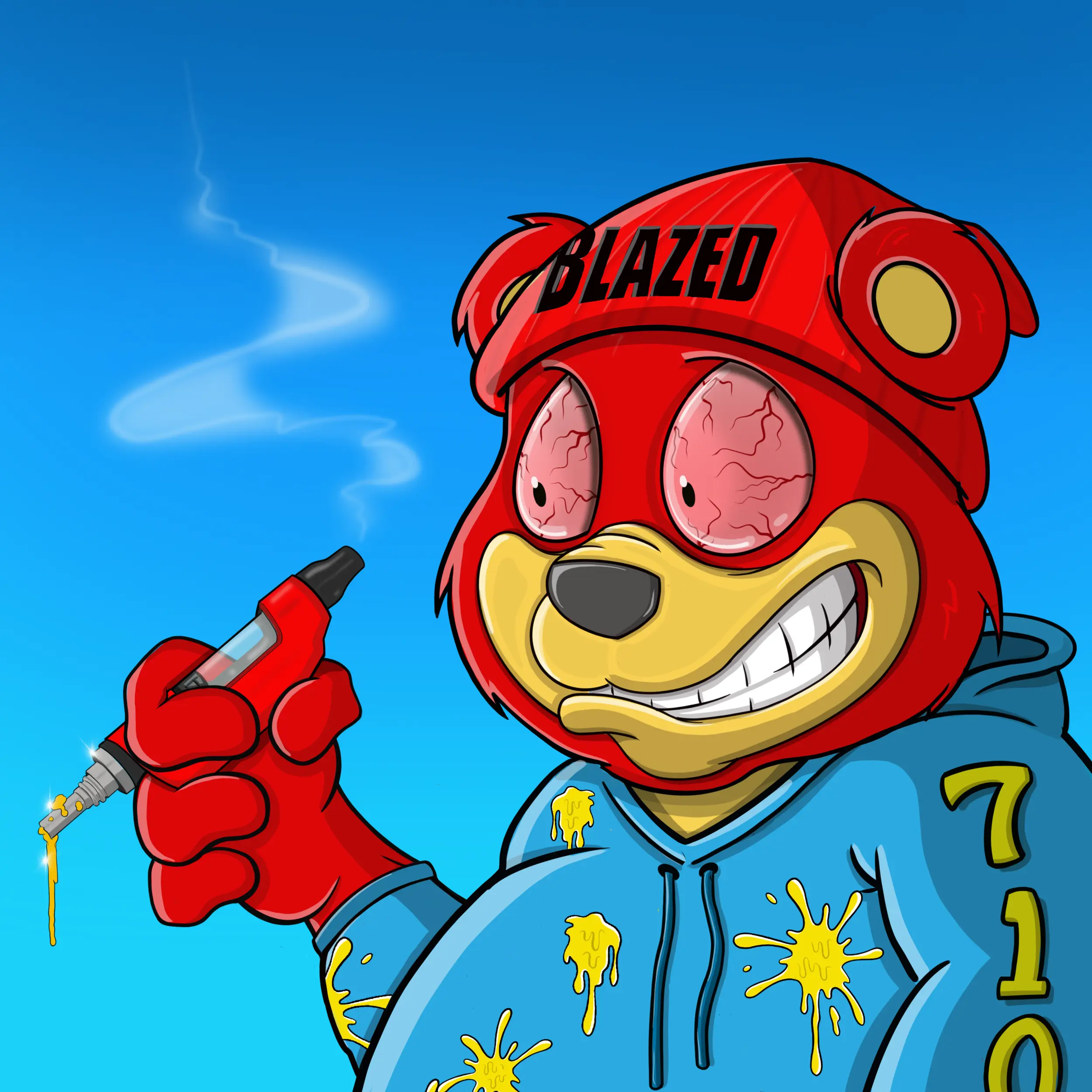 Burnin Bears #1305 NFT on Algorand