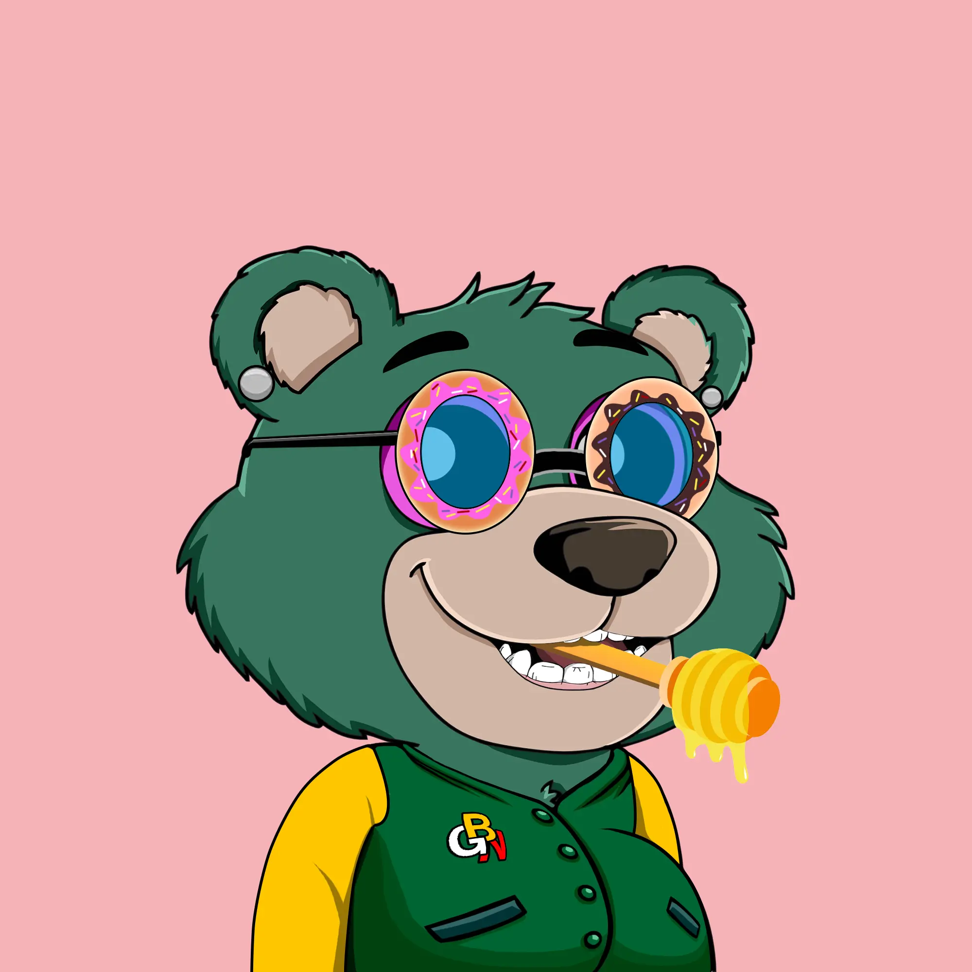 Gluttonous Bears #229 NFT on Algorand