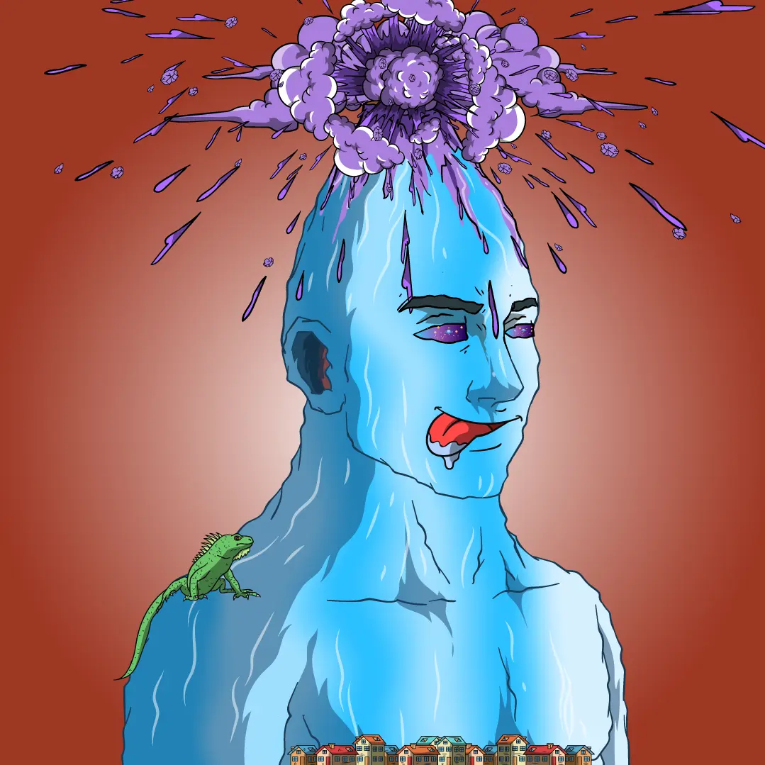 Volcano Boyz #585 NFT on Algorand