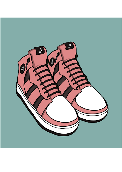 AlgoShoes - Pink Dragon