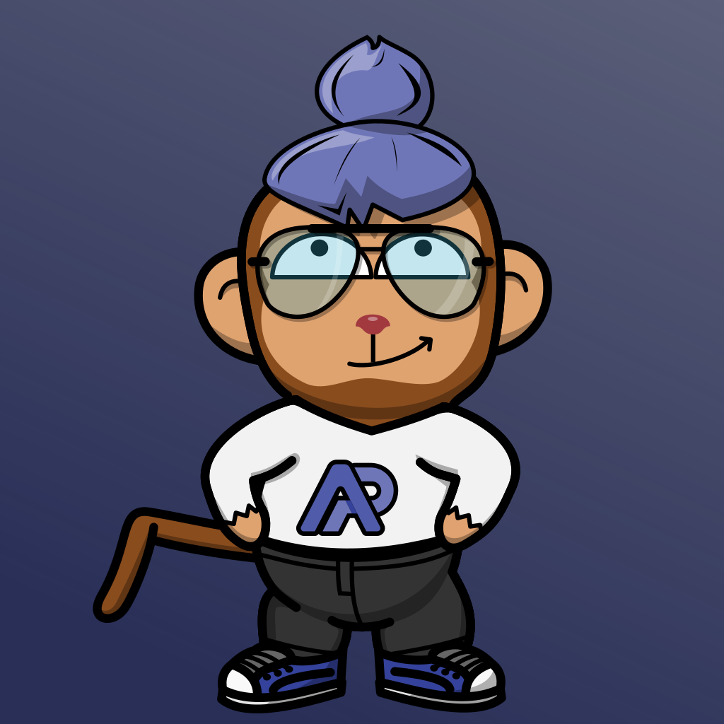 AlgoPay Space Monkey #181 NFT on Algorand