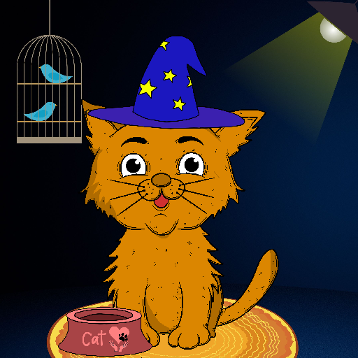 Happy Hoomens Cat#0222 NFT on Algorand