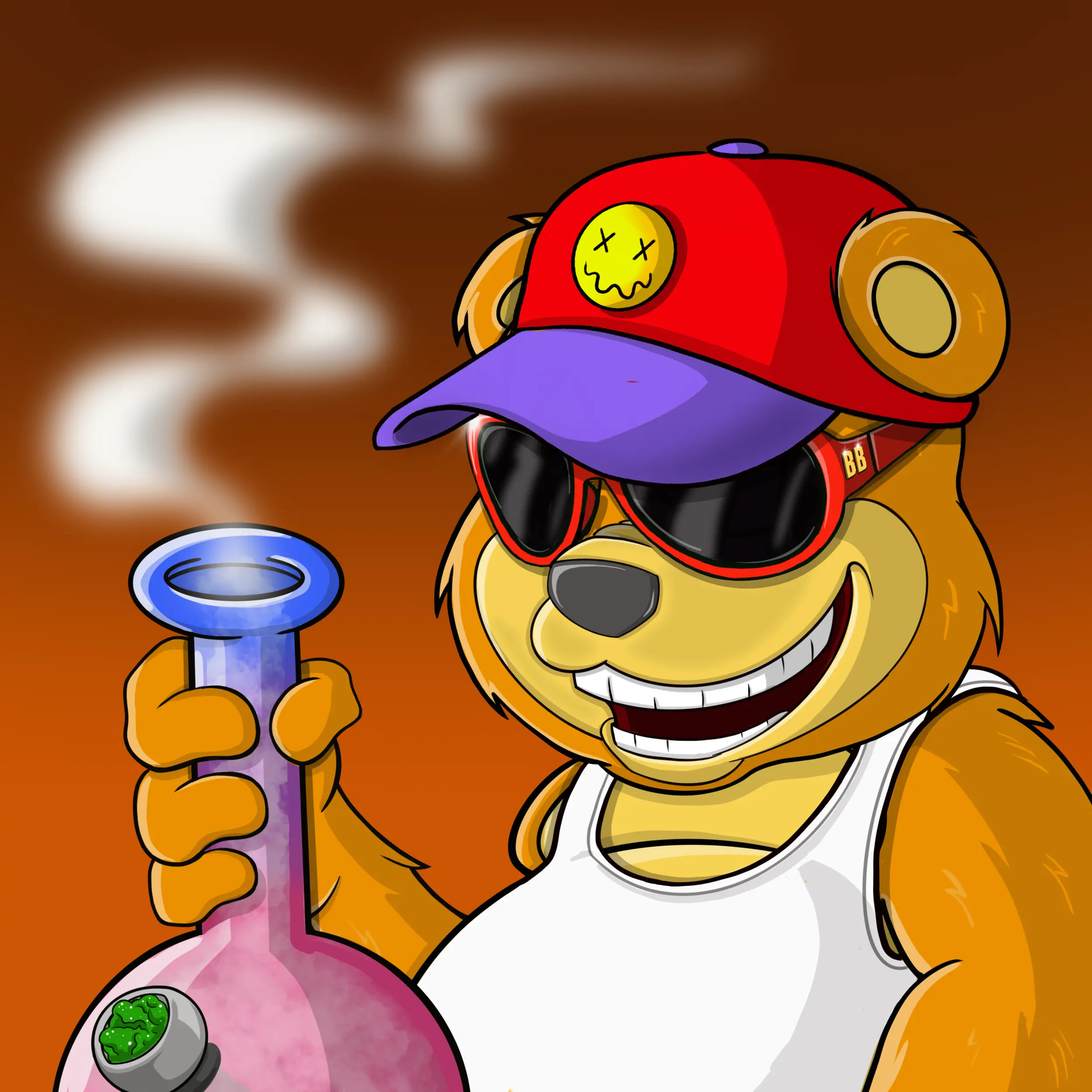 Burnin Bears #922 NFT on Algorand