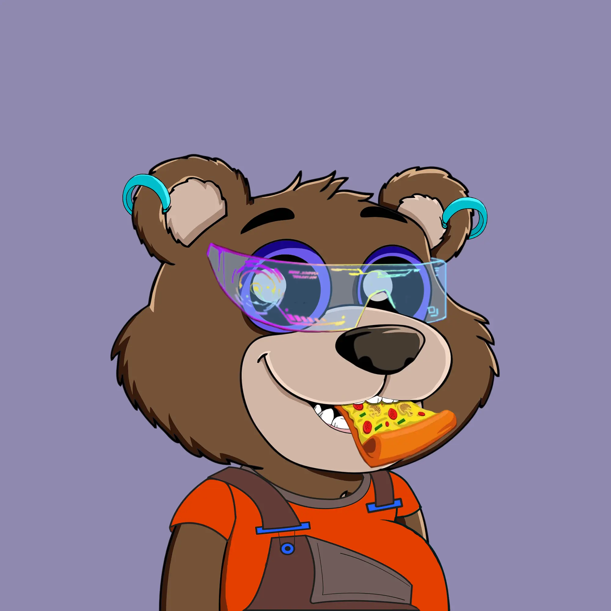 Gluttonous Bears #1 NFT on Algorand