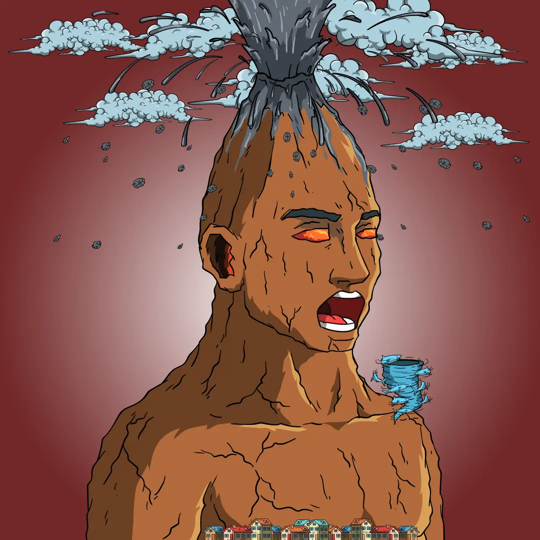 Volcano Boyz #1314 NFT on Algorand