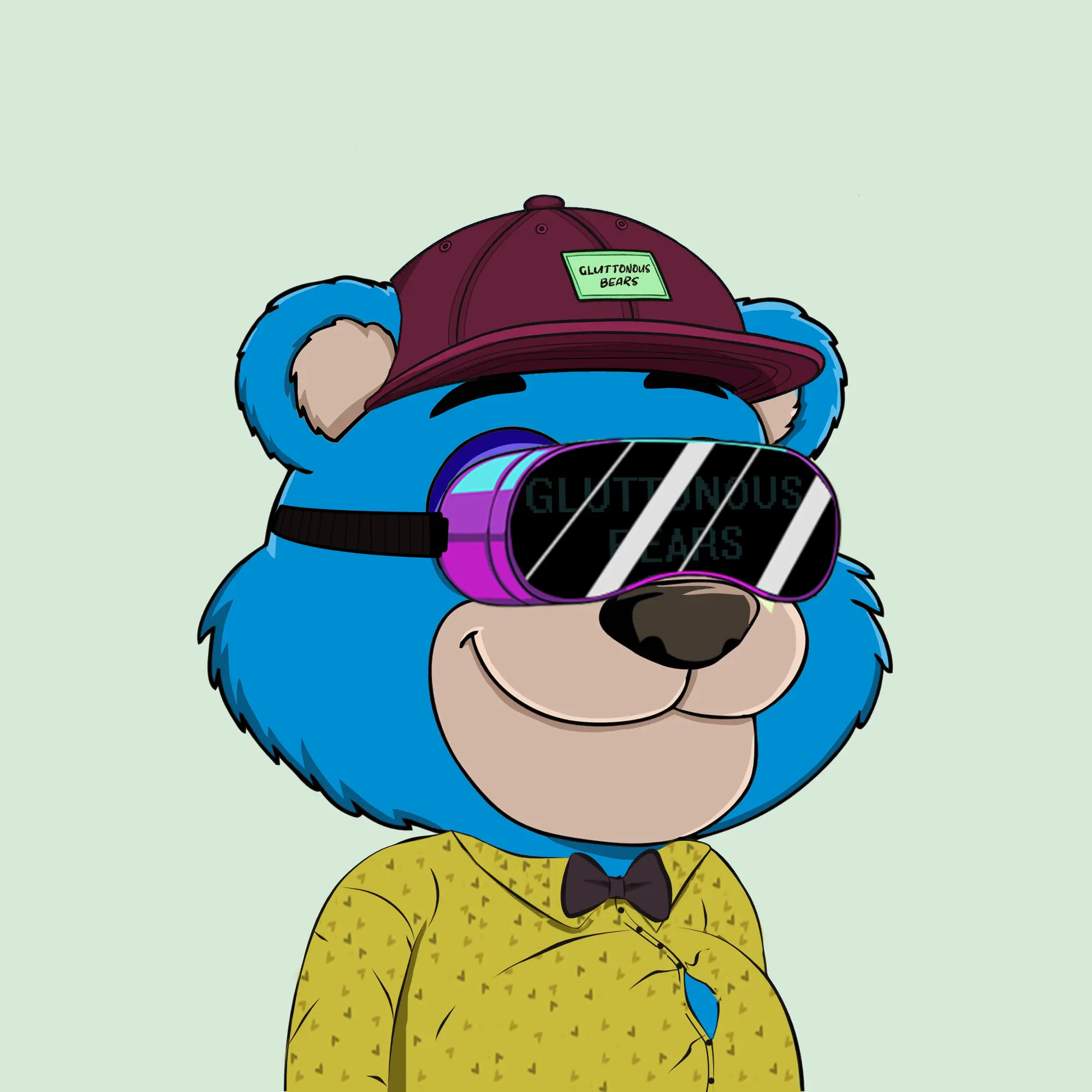 Gluttonous Bears #72 NFT on Algorand