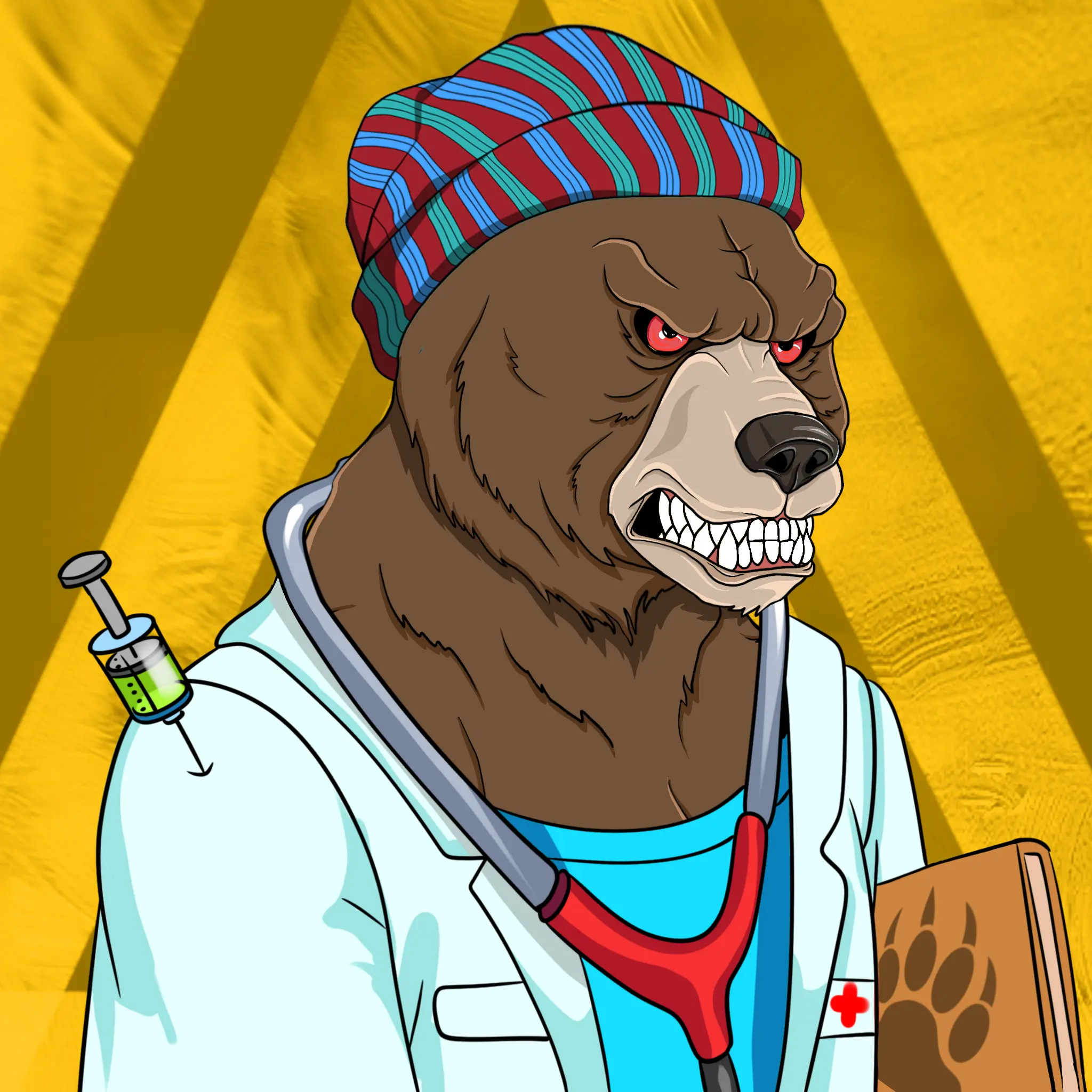 Mad Bears #2244 NFT on Algorand