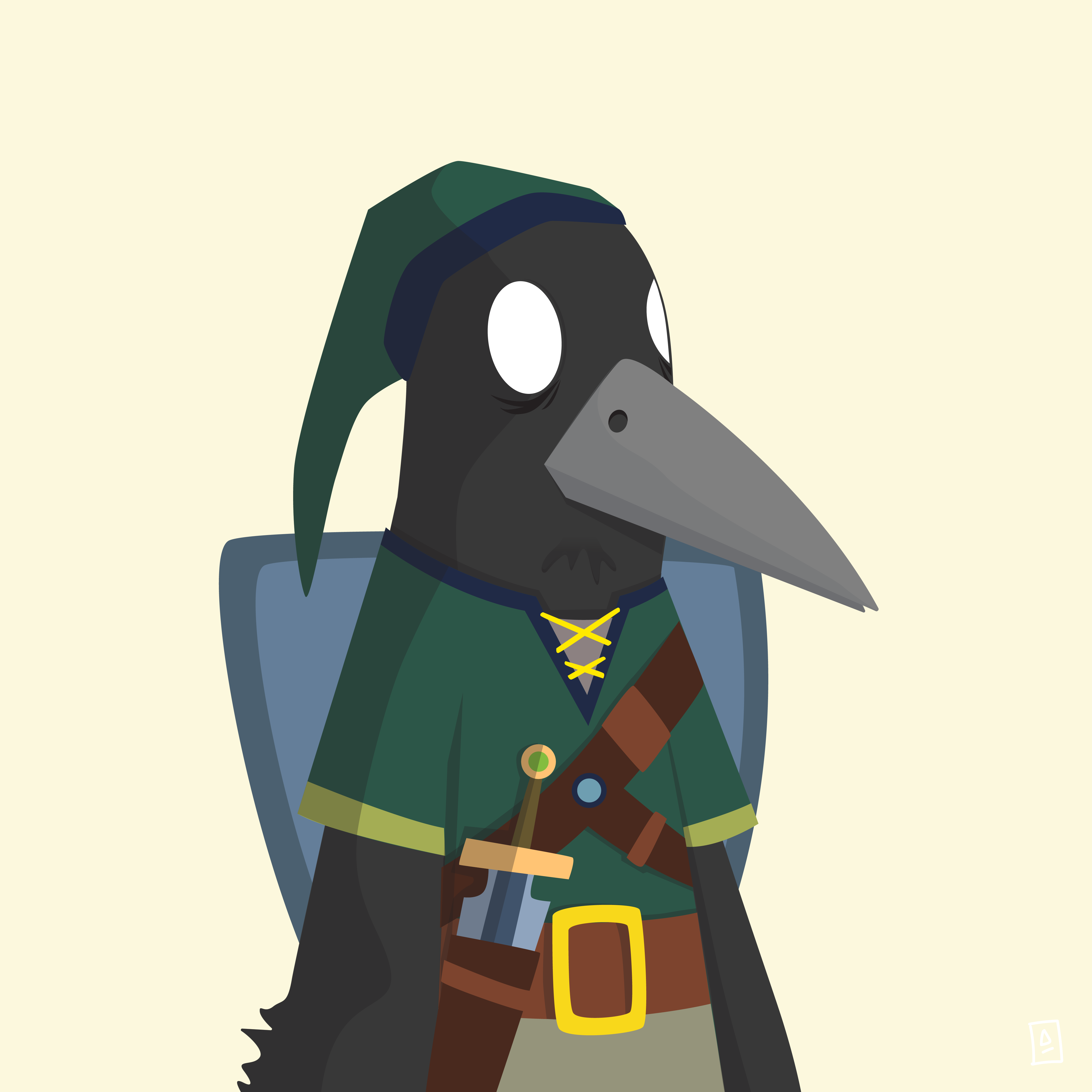Corvus #965 NFT on Algorand