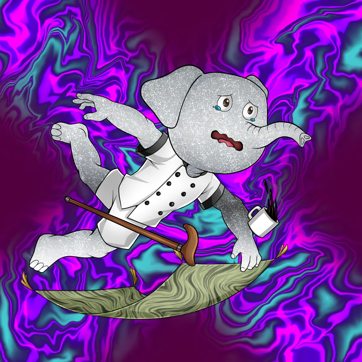 Rug Friends  #3624 NFT on Algorand