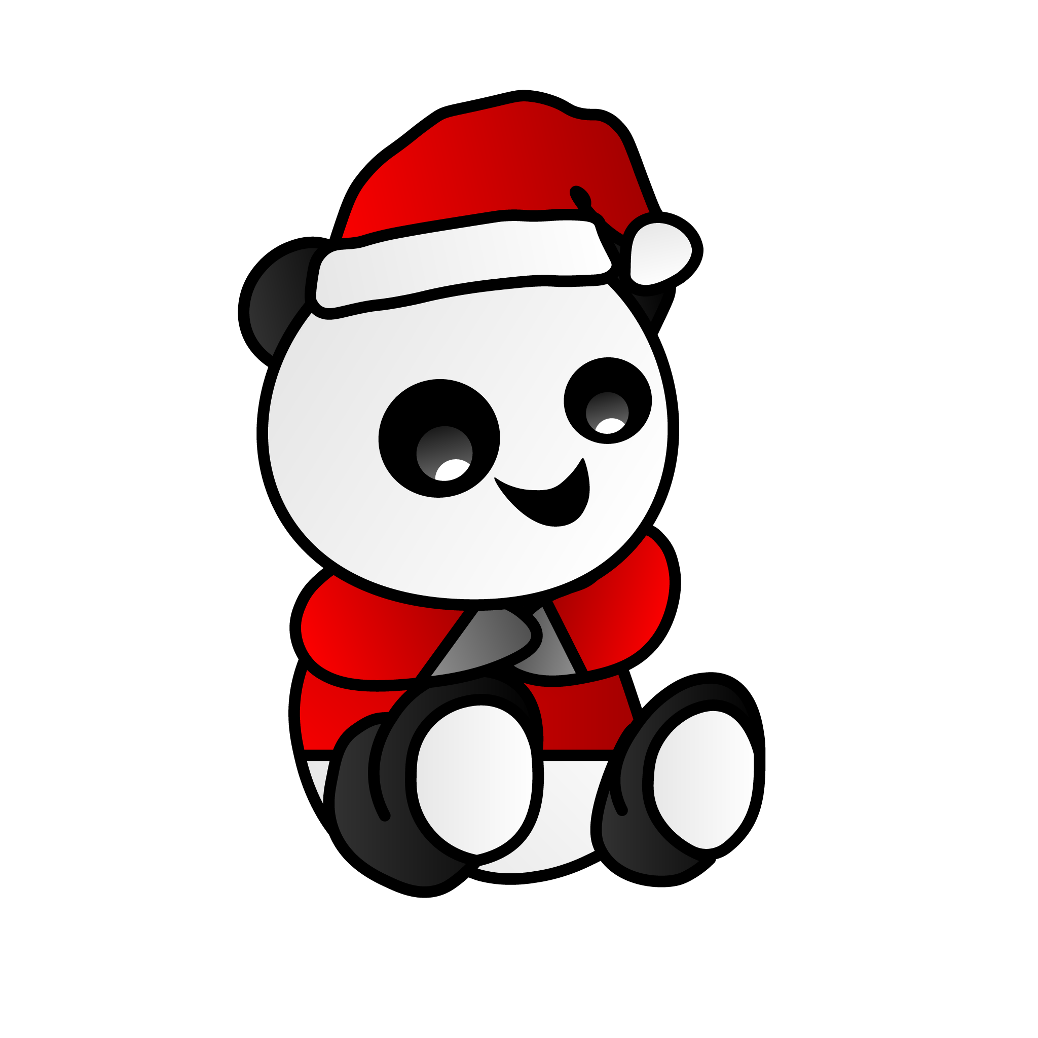 Santa Panda NFT on Algorand