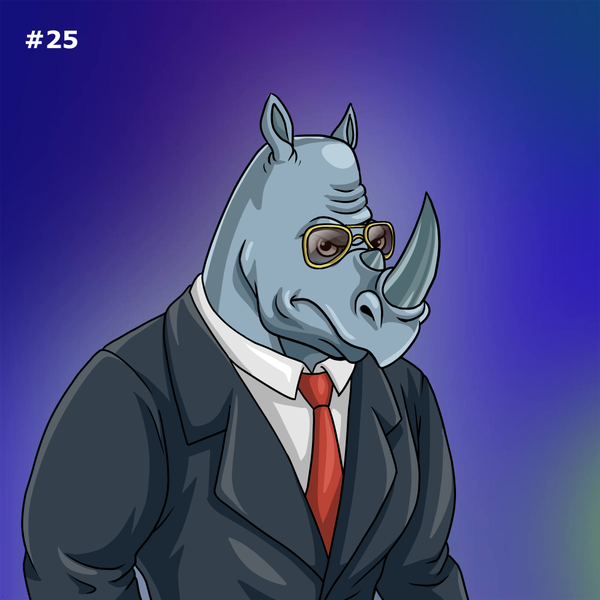 An image of Rowdy Rhino #025