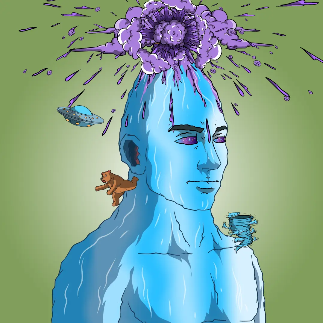 Volcano Boyz #1865 NFT on Algorand