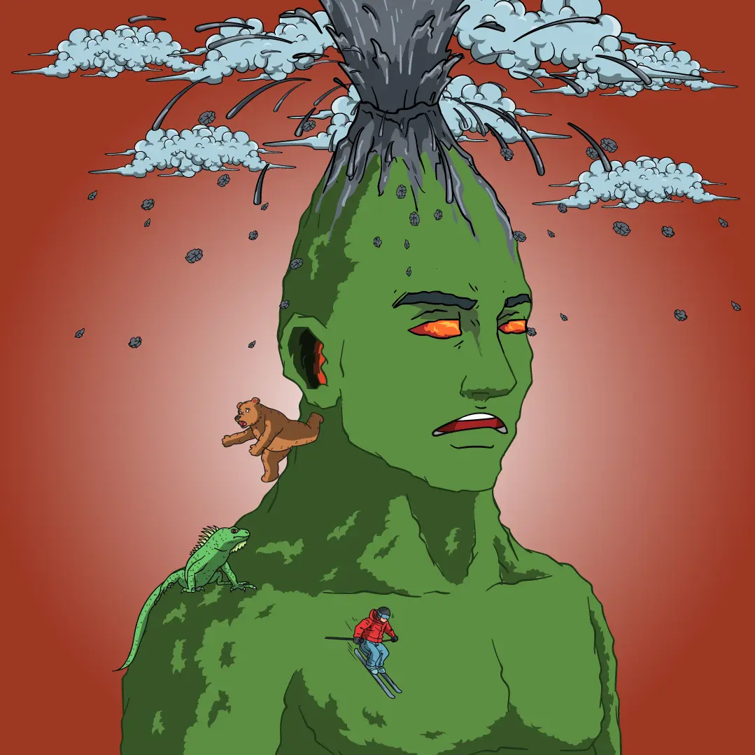 Volcano Boyz #1210 NFT on Algorand