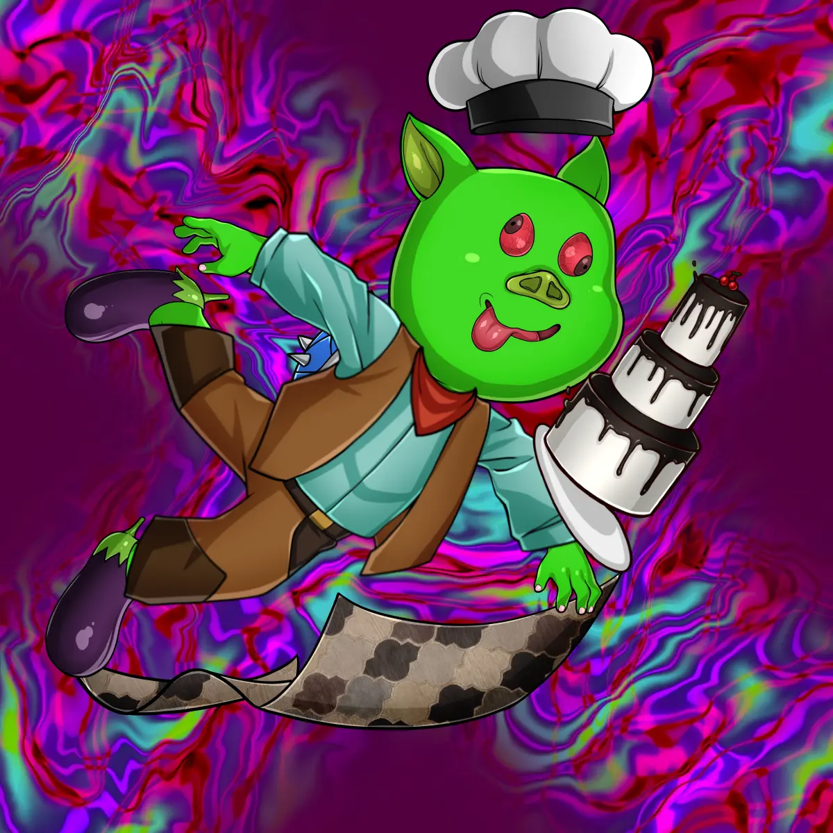 Rug Friends  #5661 NFT on Algorand