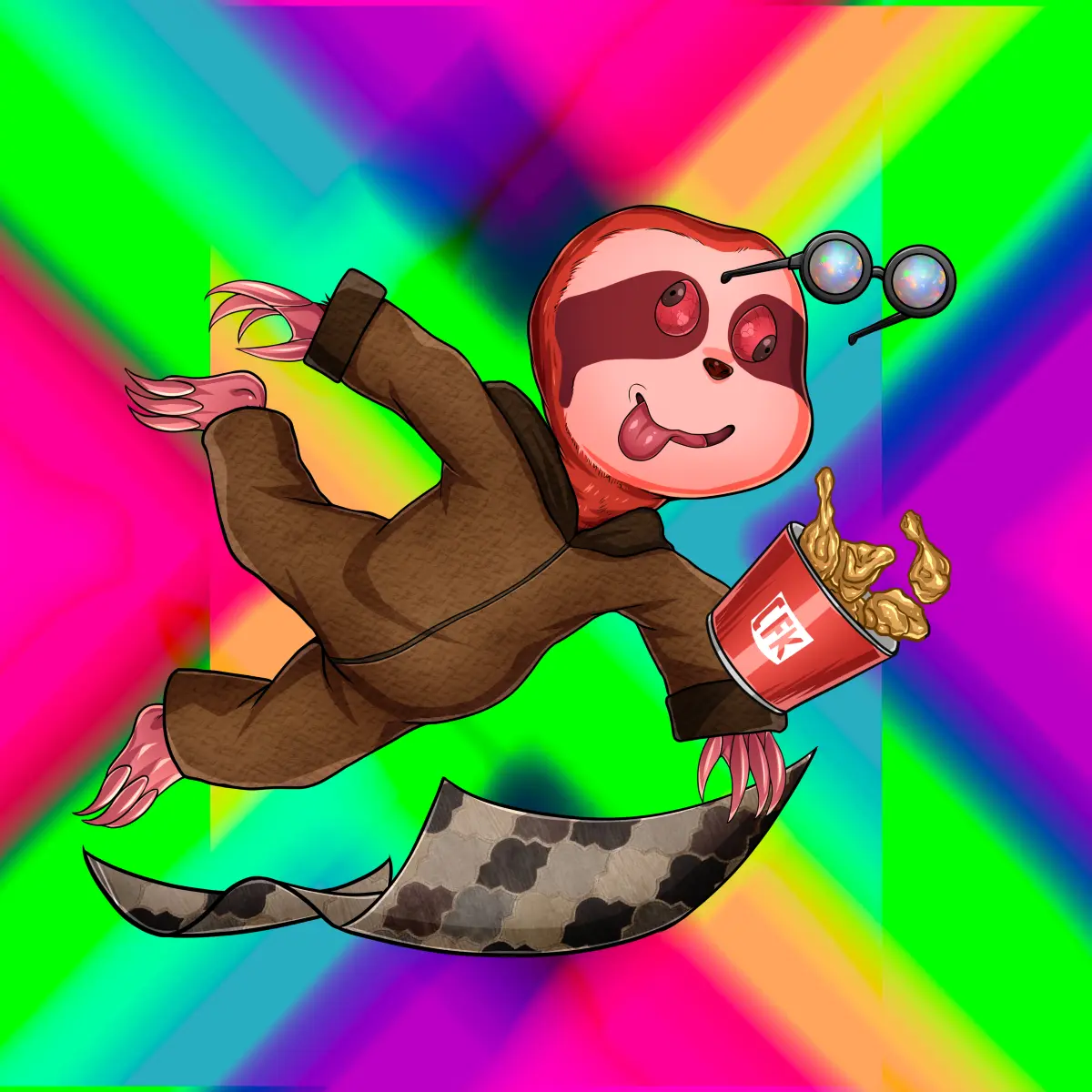 Rug Friends  #3121 NFT on Algorand