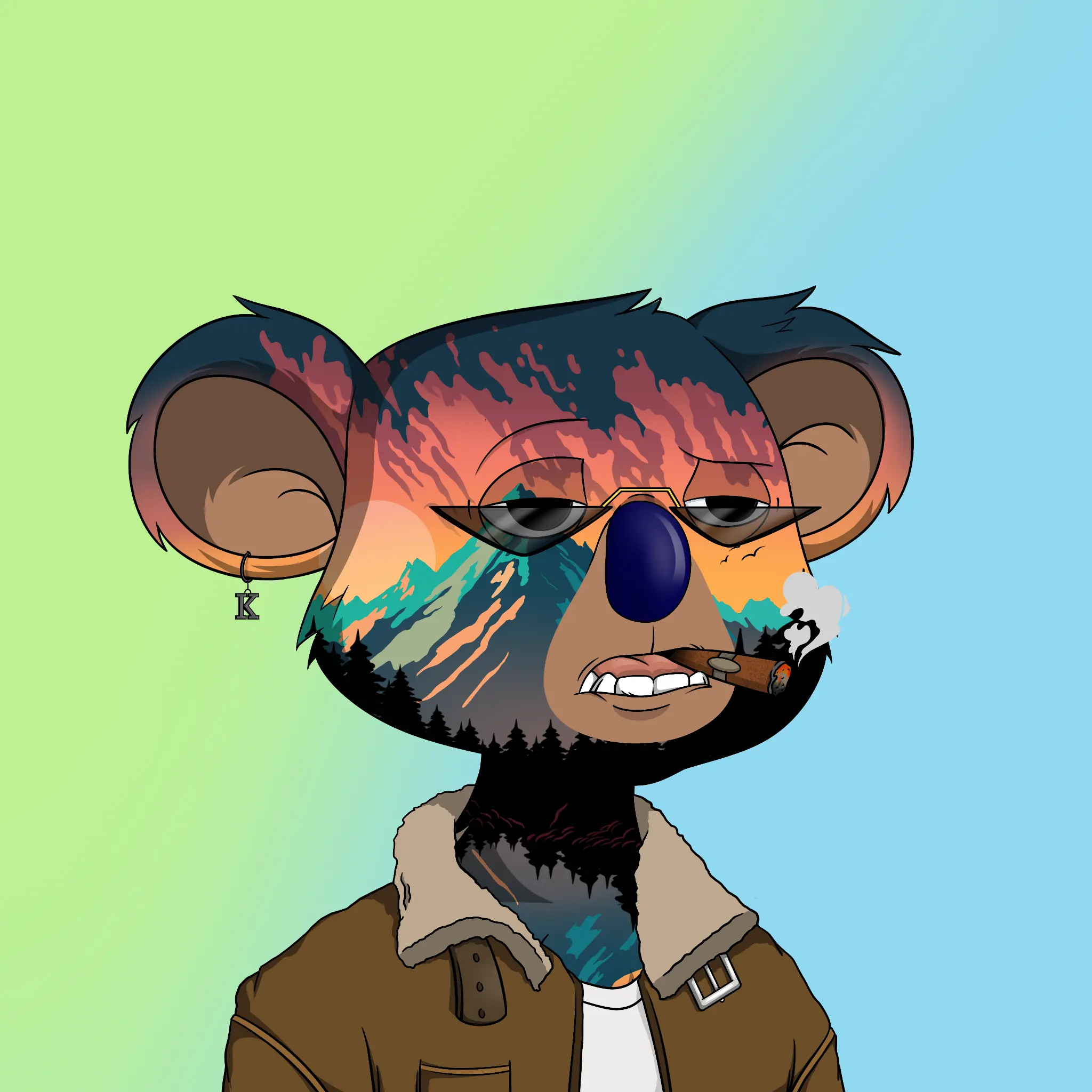 Bad Koala Society #1738 NFT on Algorand