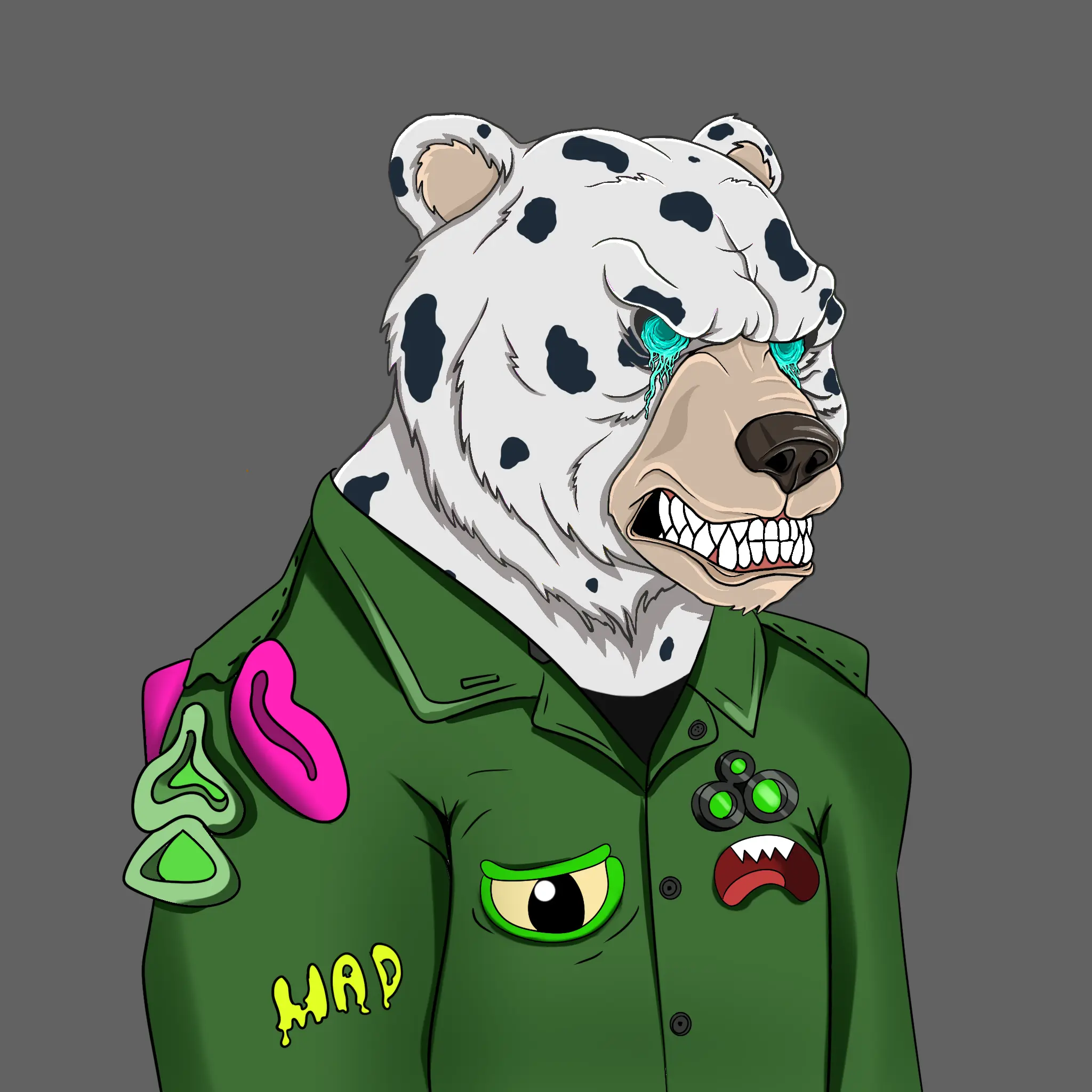 Mad Bears #343 NFT on Algorand