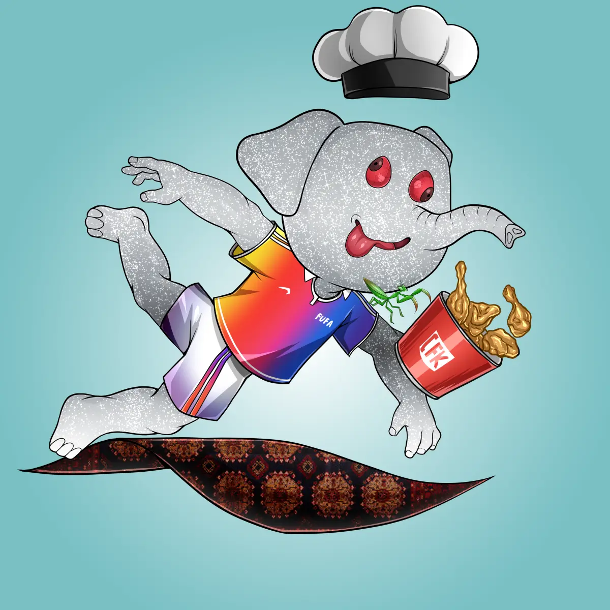 Rug Friends  #5412 NFT on Algorand