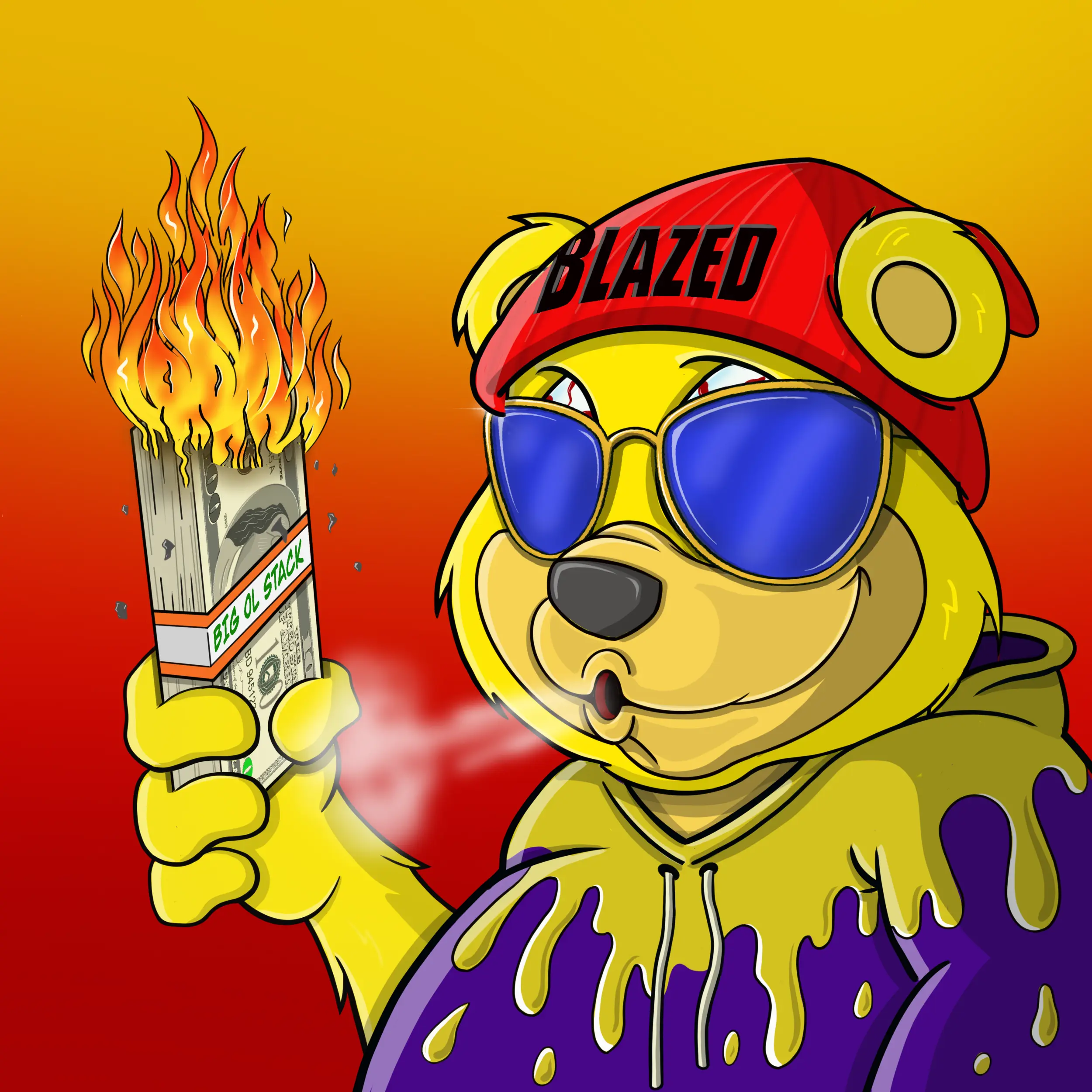 Burnin Bears #294 NFT on Algorand