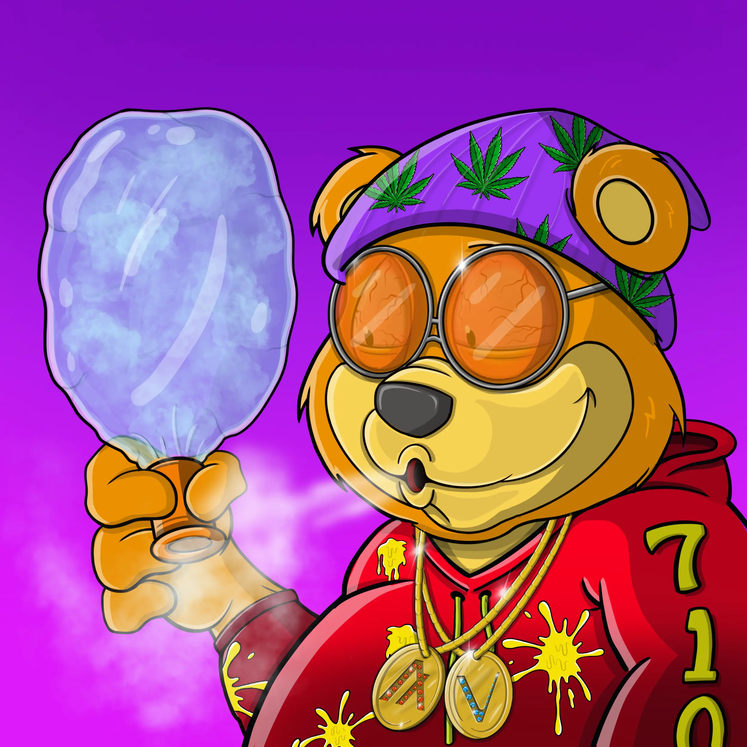 Burnin Bears #153 NFT on Algorand