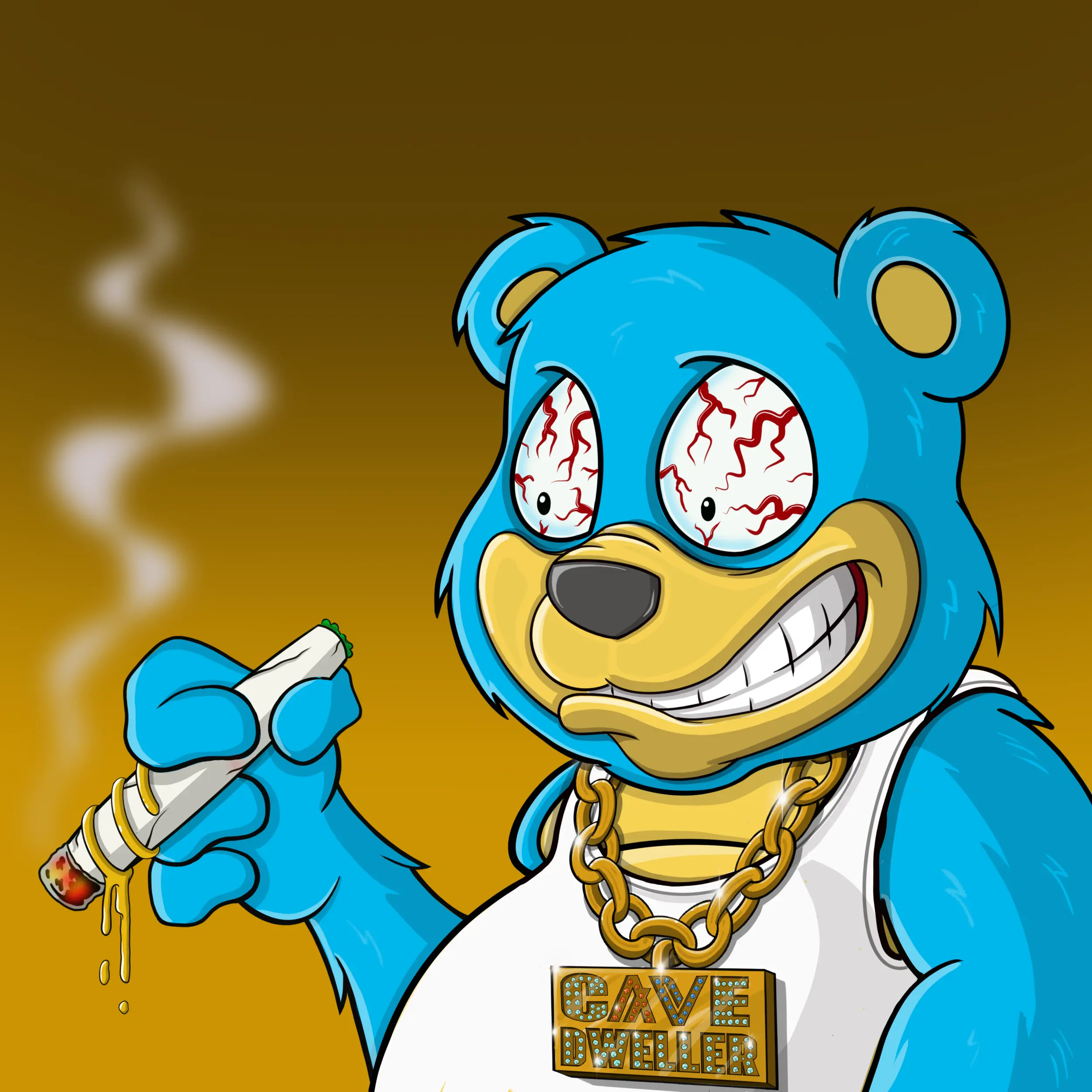 Burnin Bears #990 NFT on Algorand