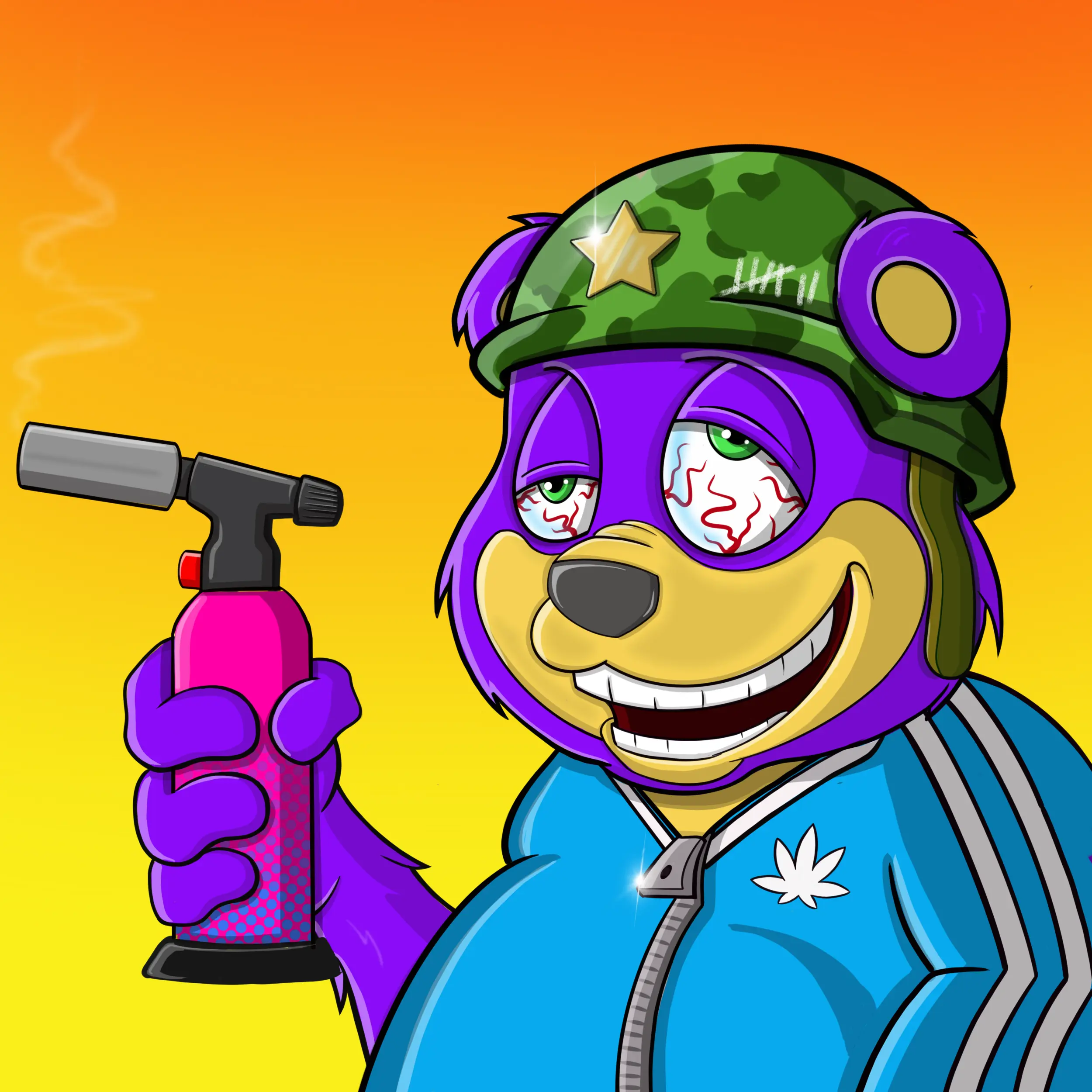 Burnin Bears #265 NFT on Algorand