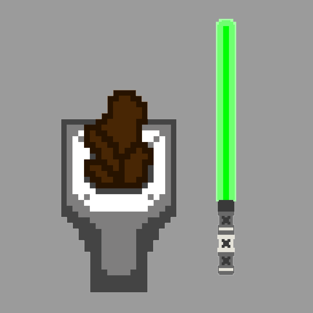 Poop Knife #23 The Fecal Blade NFT on Algorand