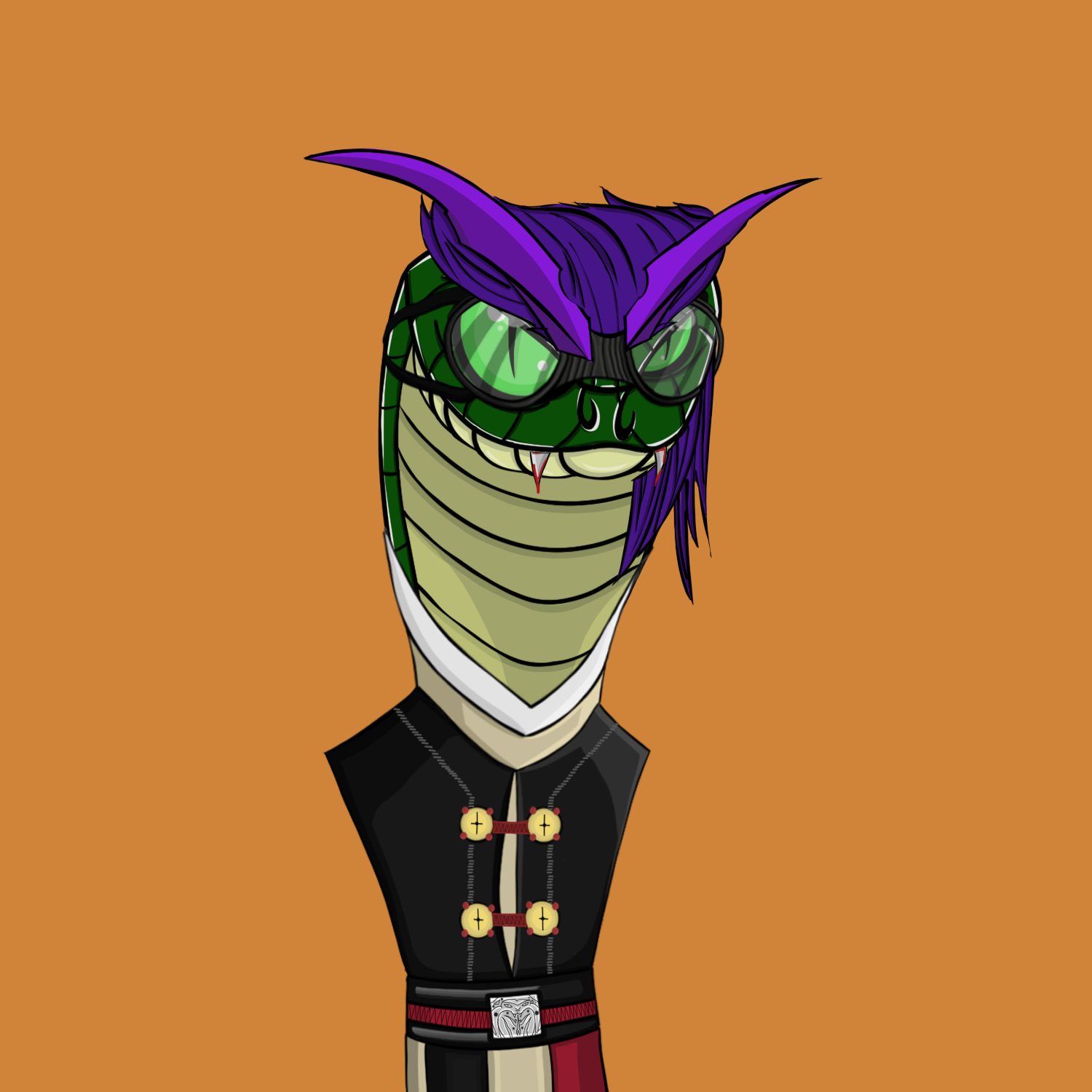 The Snake Cartel #581 NFT on Algorand