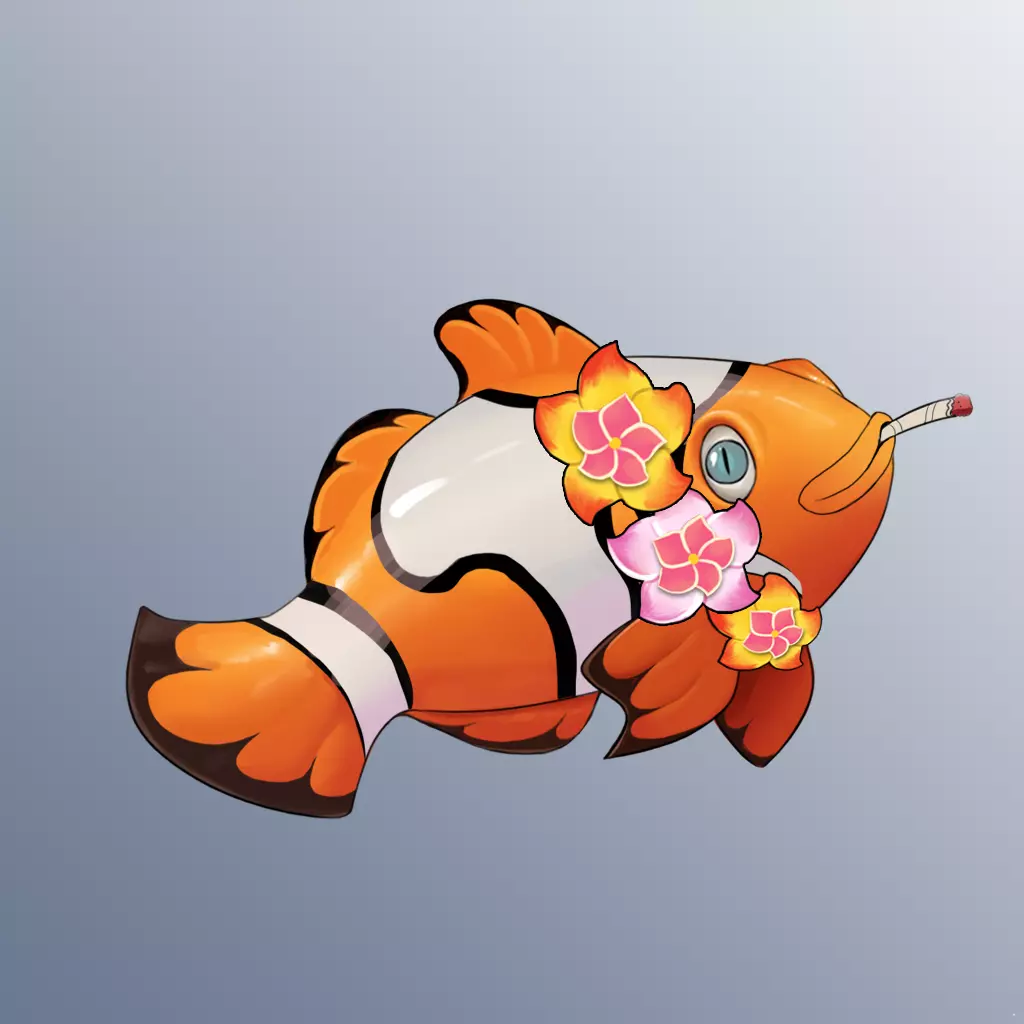 Clown Fish #361 NFT on Algorand