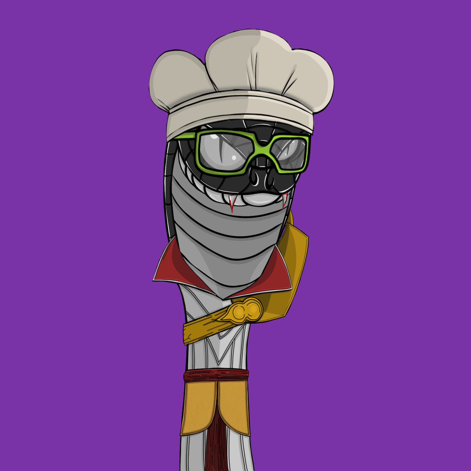 The Snake Cartel #632 NFT on Algorand