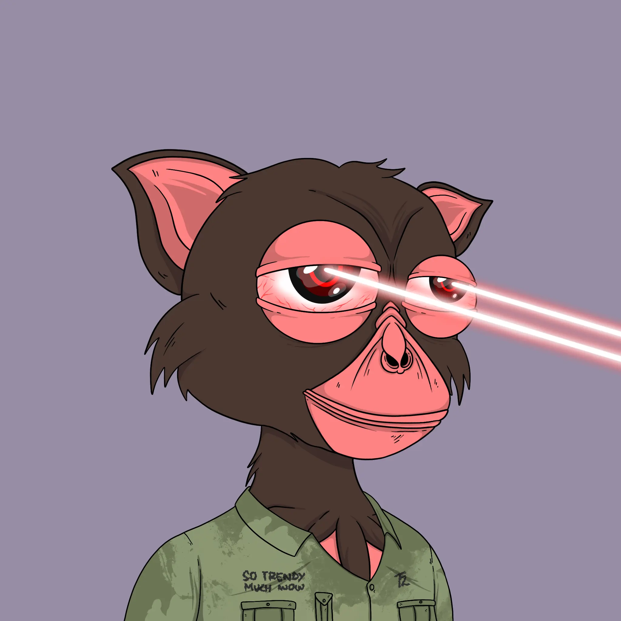 Trendy Tarsier #2812 NFT on Algorand