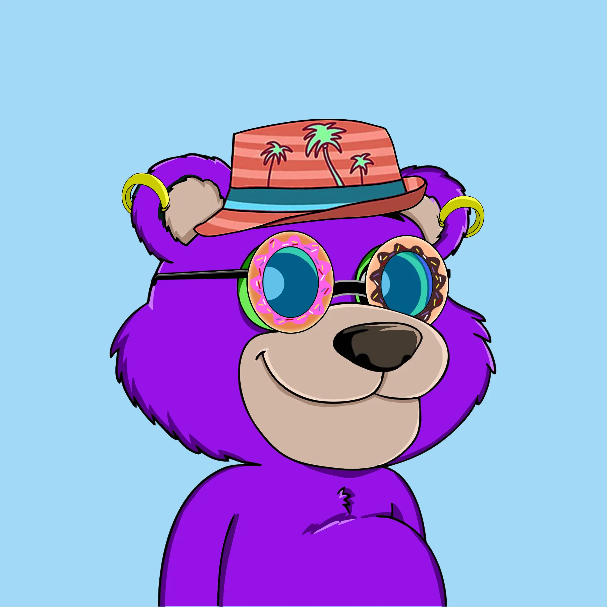 Gluttonous Bears #23 NFT on Algorand