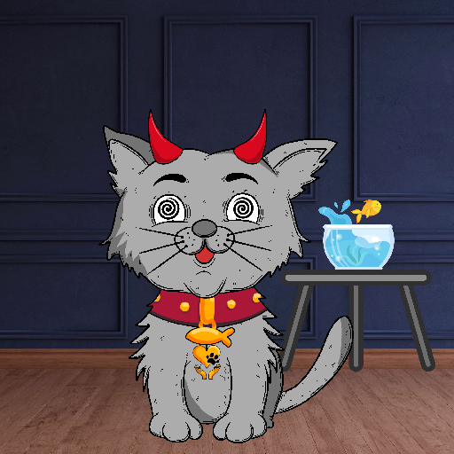 Happy Hoomens Cat#0338 NFT on Algorand