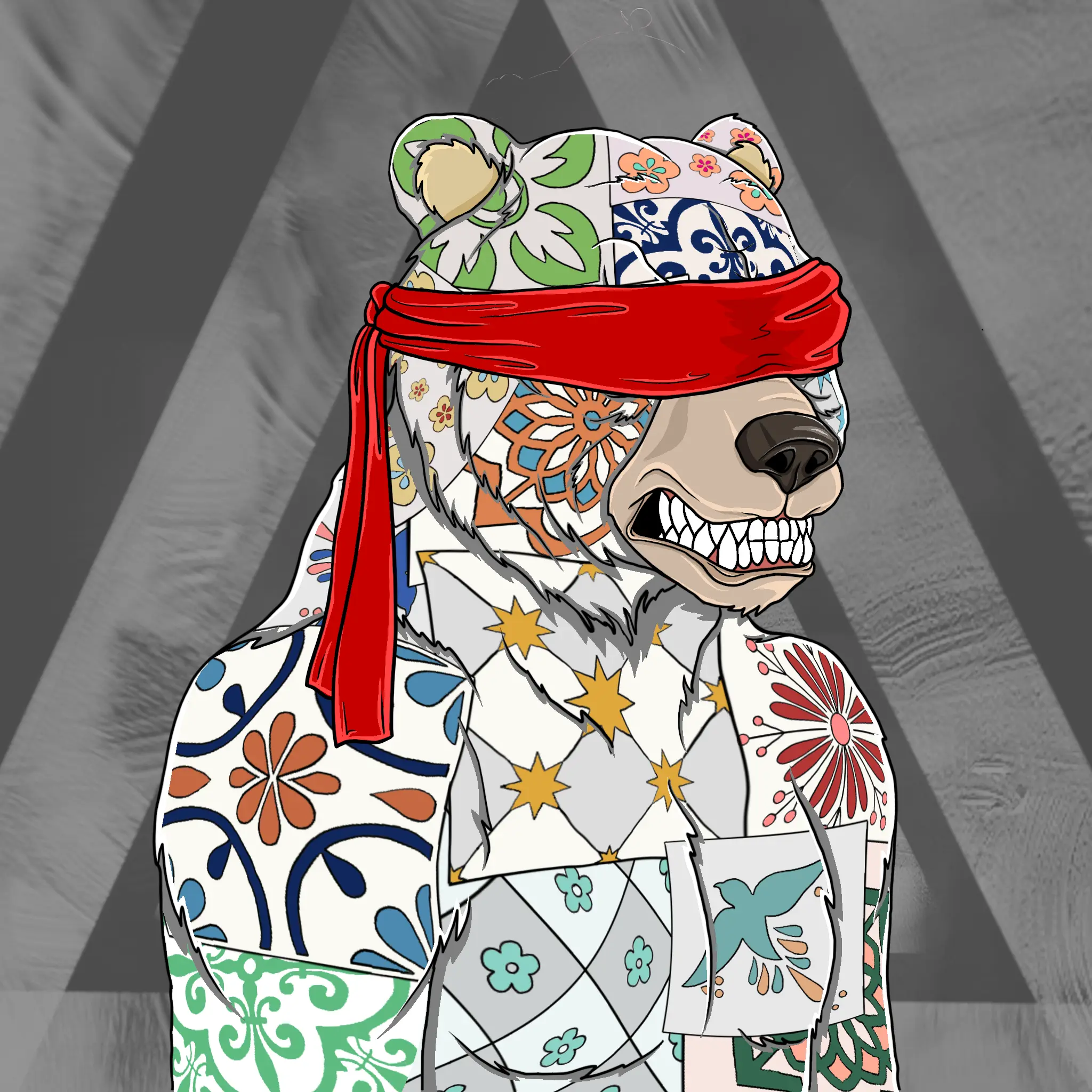 Mad Bears #1392 NFT on Algorand