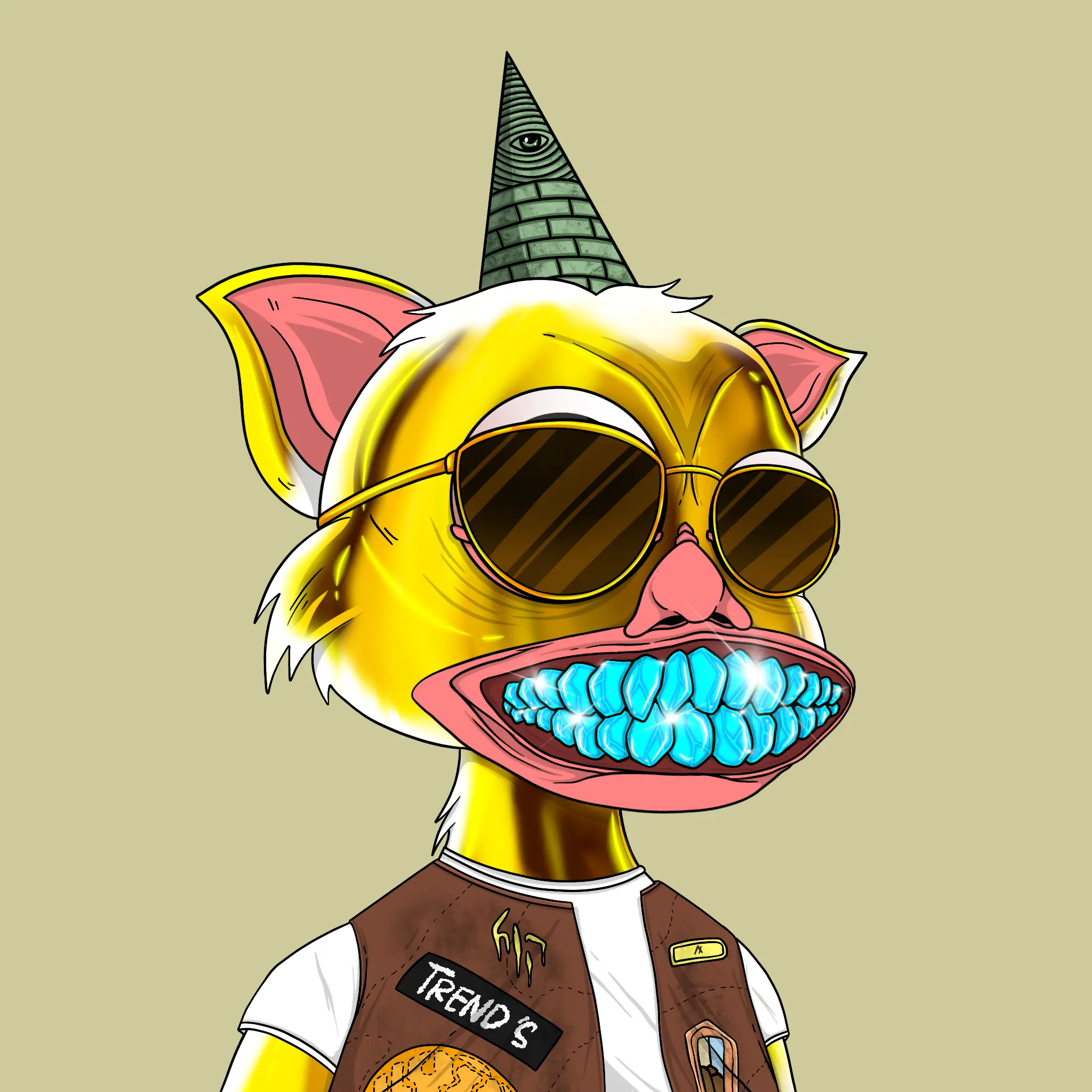 Trendy Tarsier #2788 NFT on Algorand