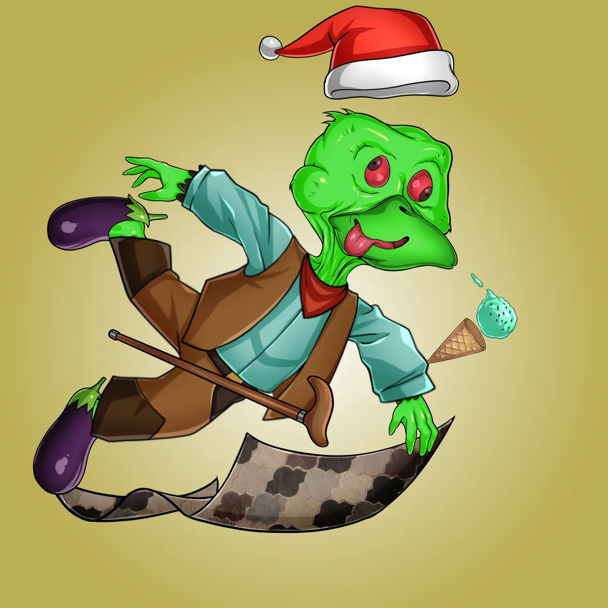 Rug Friends  #2888 NFT on Algorand