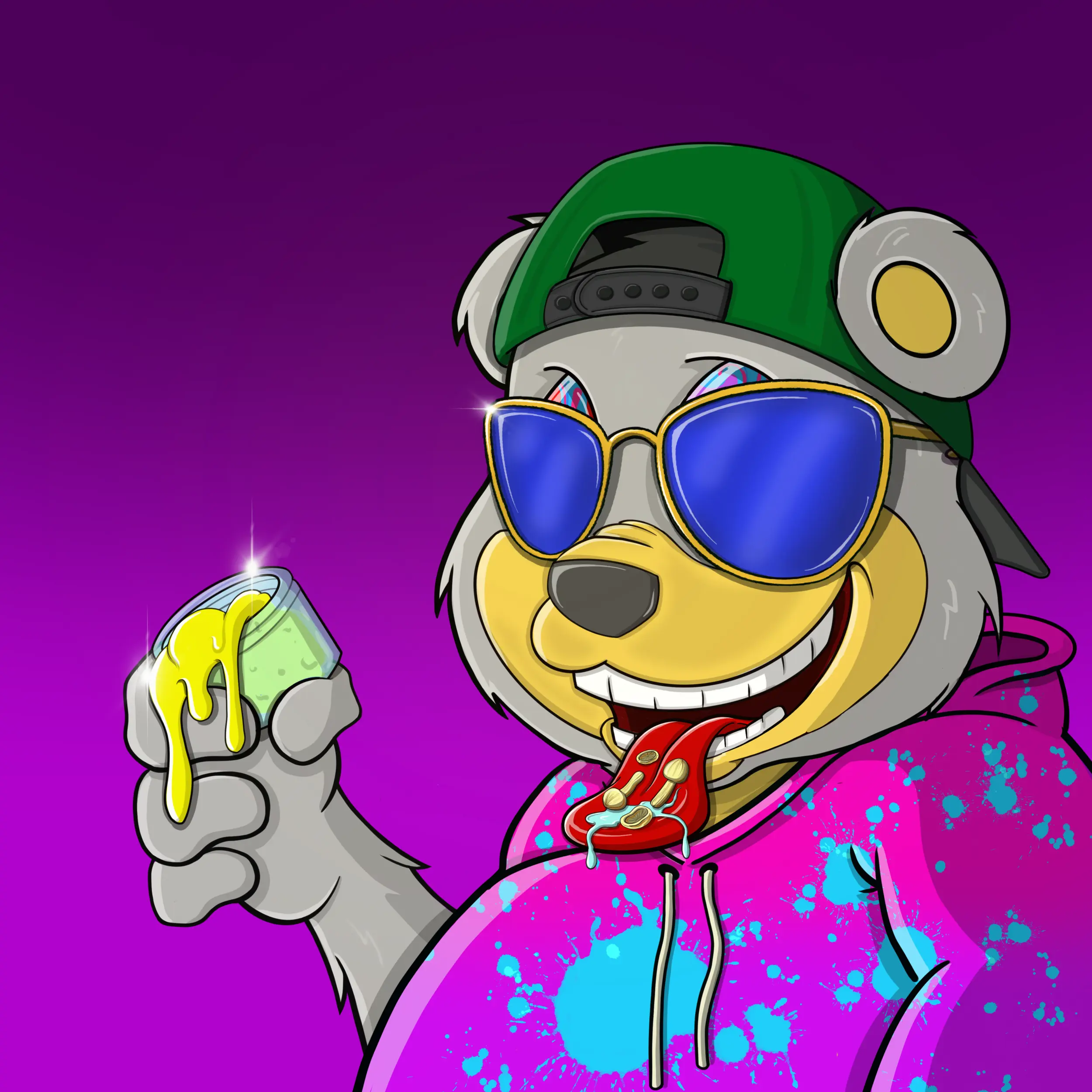 Burnin Bears #755 NFT on Algorand