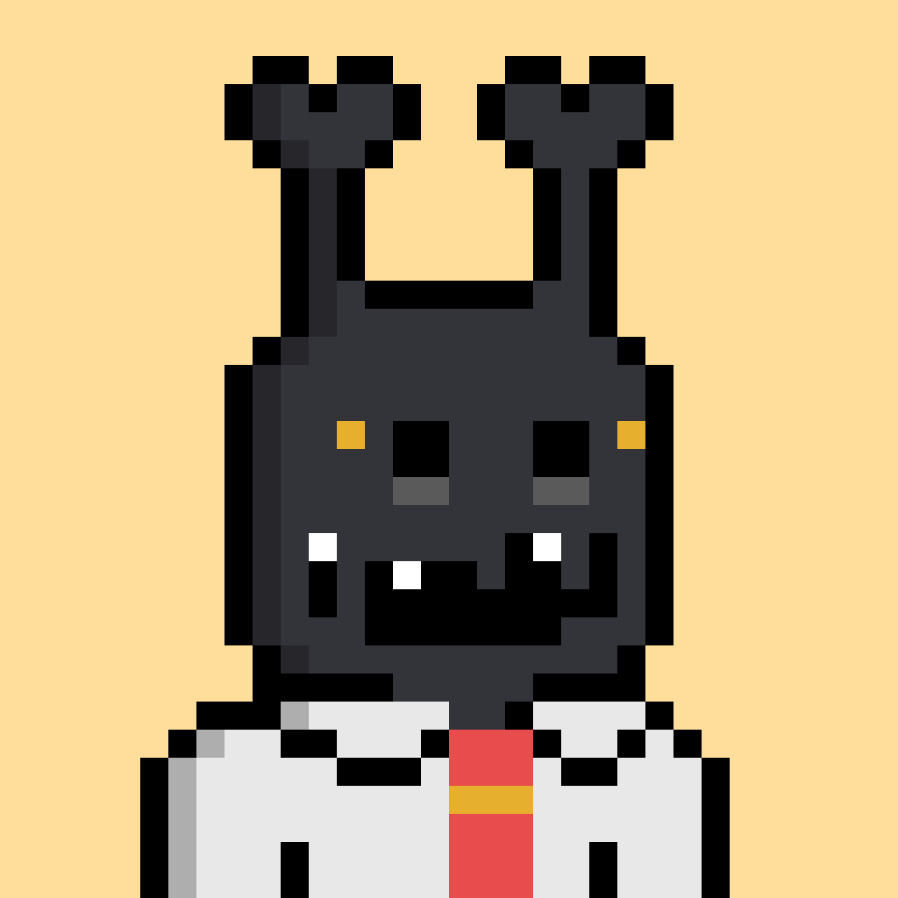 Golden Alien Bug 922 NFT on Algorand