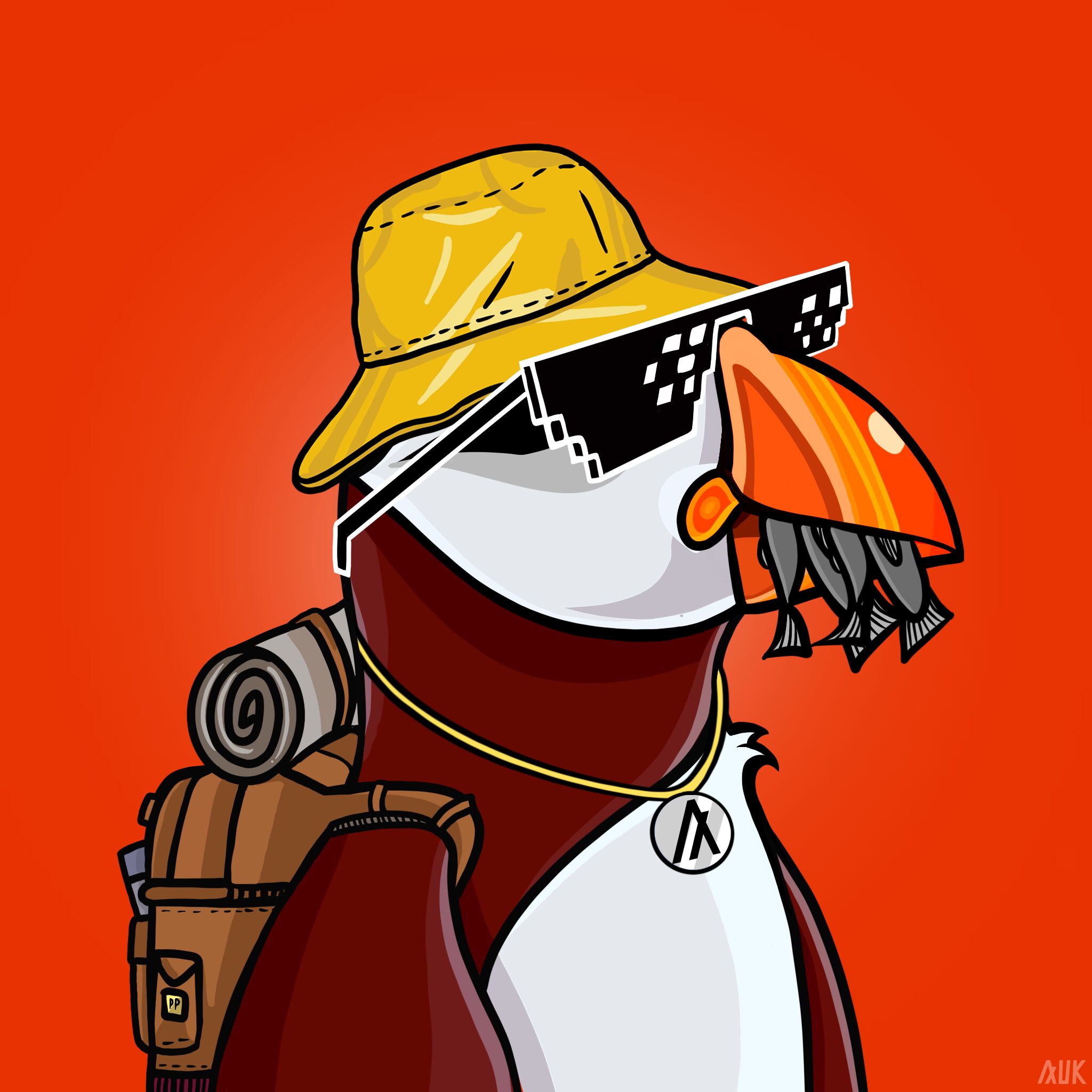 Poppin Puffins #5564 NFT on Algorand