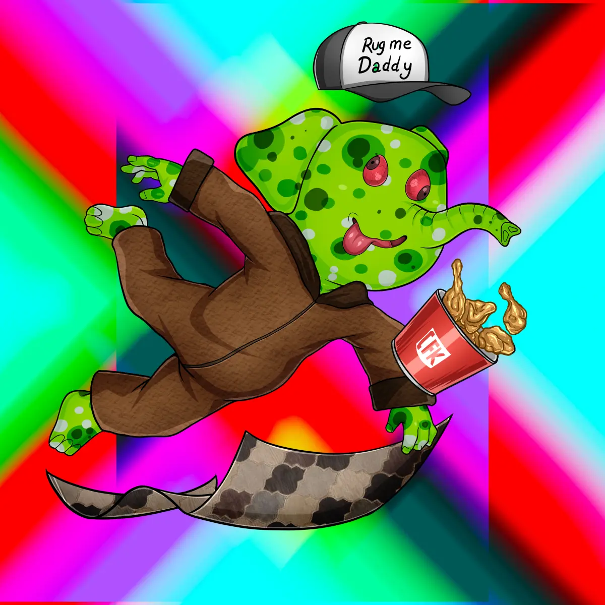 Rug Friends  #358 NFT on Algorand