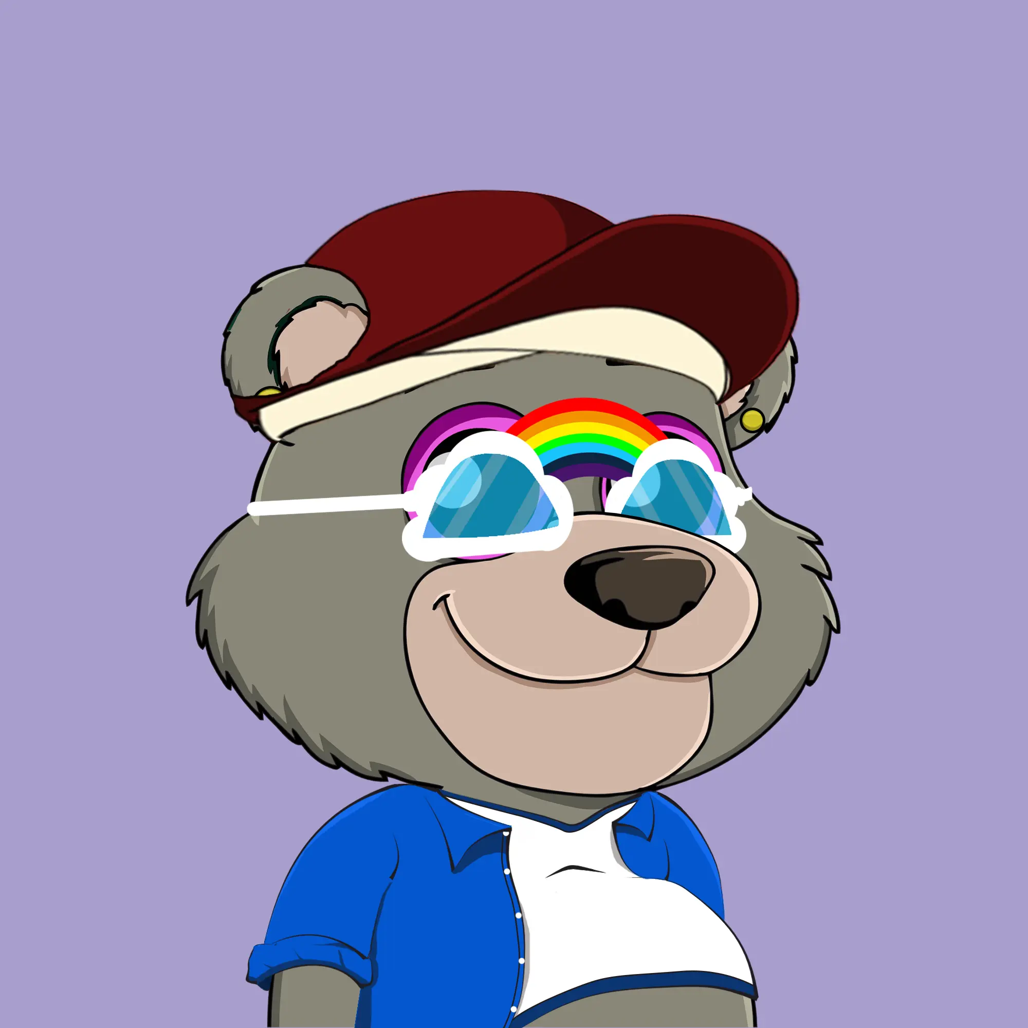 Gluttonous Bears #455 NFT on Algorand