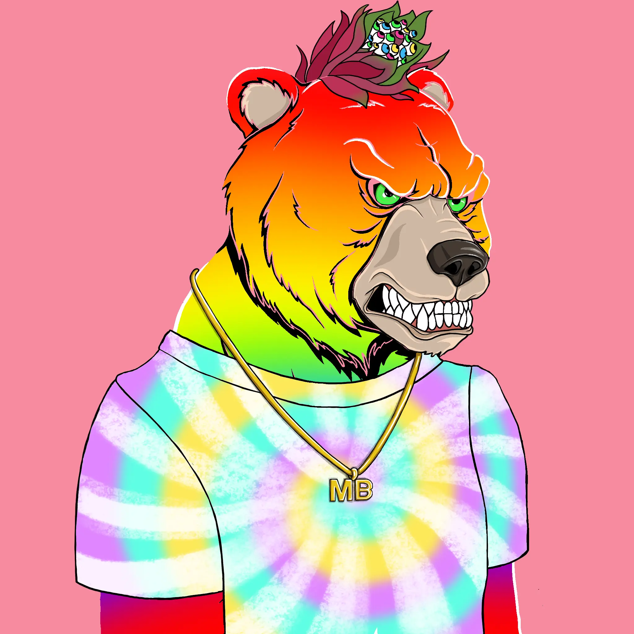 Mad Bears #504 NFT on Algorand